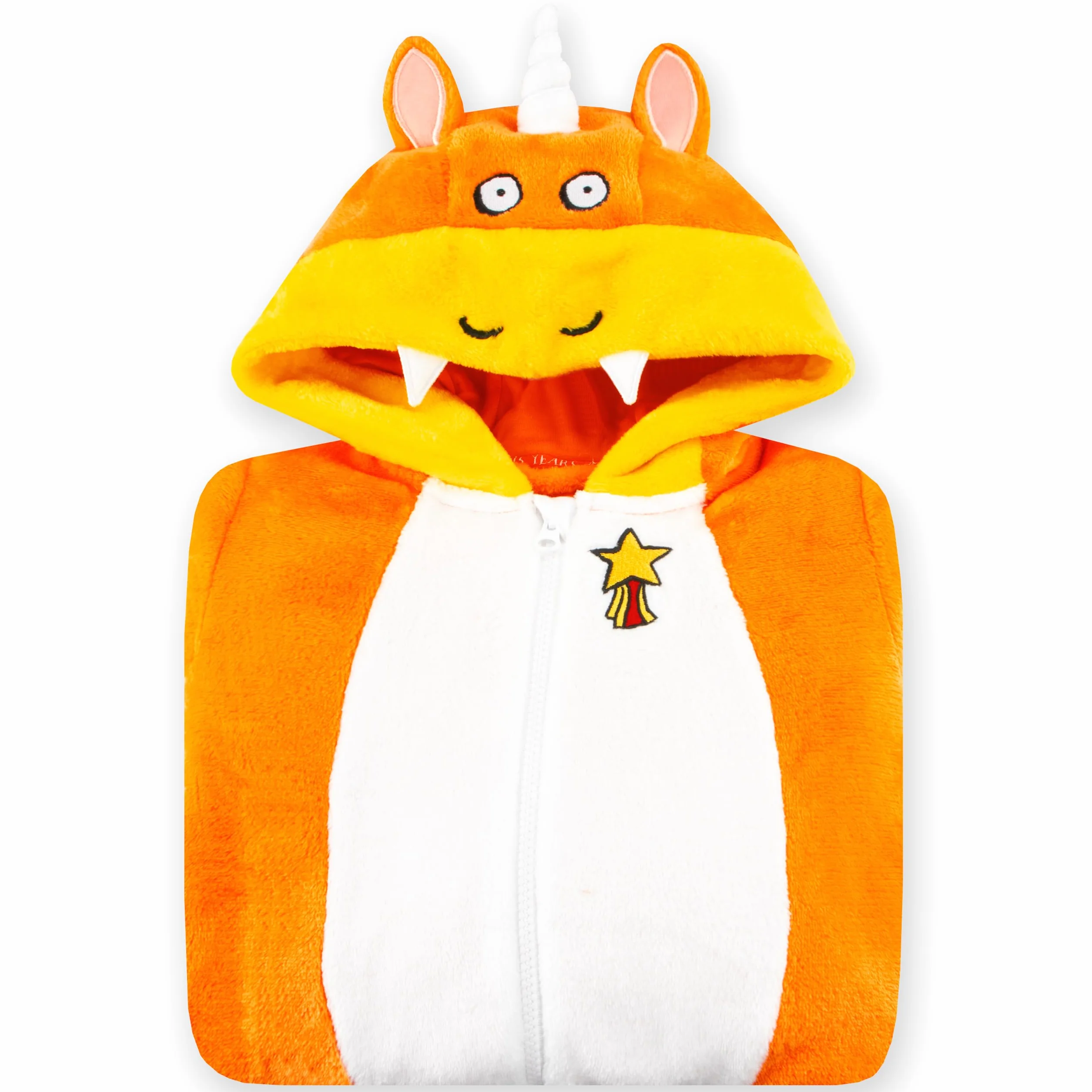 Zog Onesie Dla Chłopców Z Kapturem, Kostium Smoka Z 3D Uszami, Jednoczęściowa Piżama Dla Chłopców, Onesie Dzieci