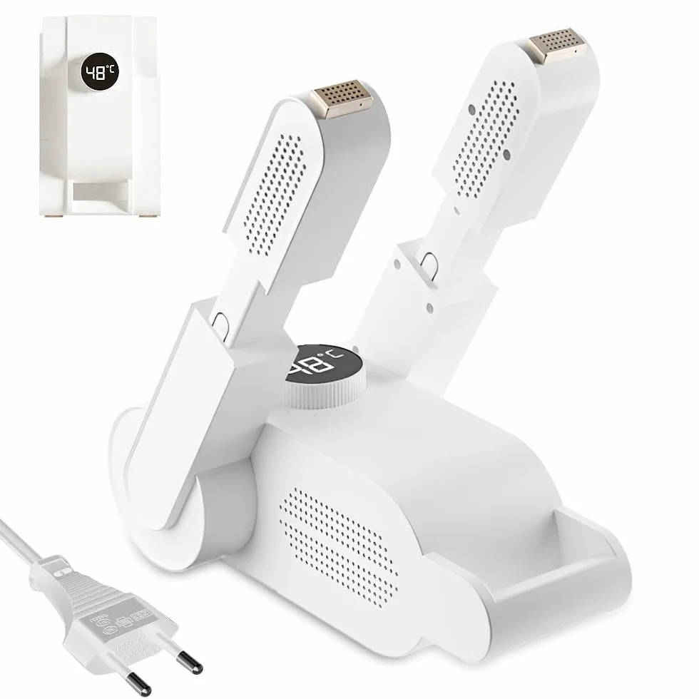 Shoe Dryer elektryczna suszarka do butów, z timerem, odporna na promieniowanie UV, antybakteryjna, gorące powietrze 360°, do butów zimowych, butów przeciwdeszczowych, butów do piłki nożnej