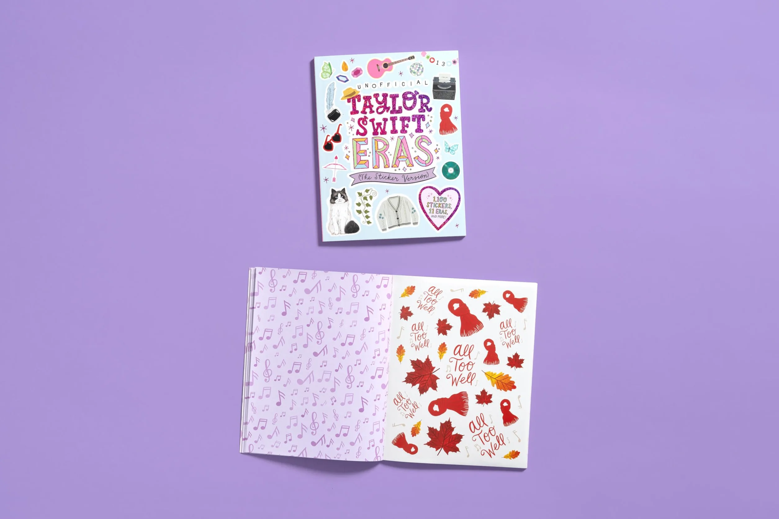Unofficial Taylor Swift Eras (the Sticker Version): 1,100 Stickers, 11 Eras, and More!