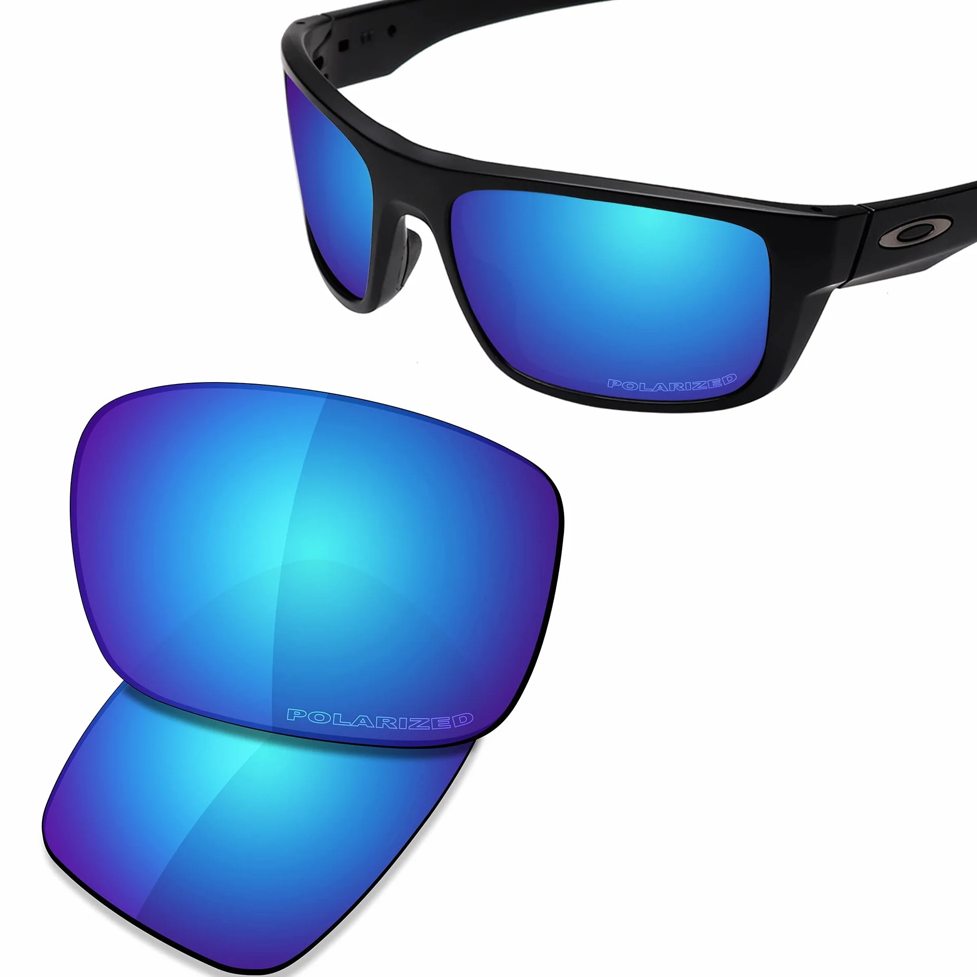 Saucer Najwyższej jakości soczewki zastępcze do okularów przeciwsłonecznych Oakley Drop Point OO9367