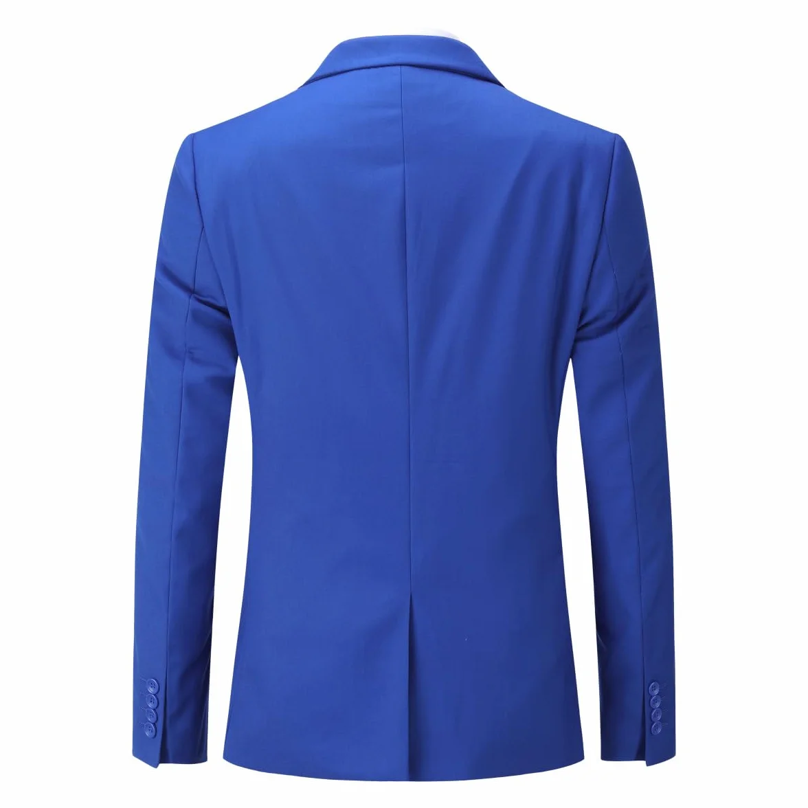 YOUTHUP Męskie 2-częściowe garnitury slim fit z 1 guzikiem biznesowy garnitur ślubny formalna marynarka i spodnie