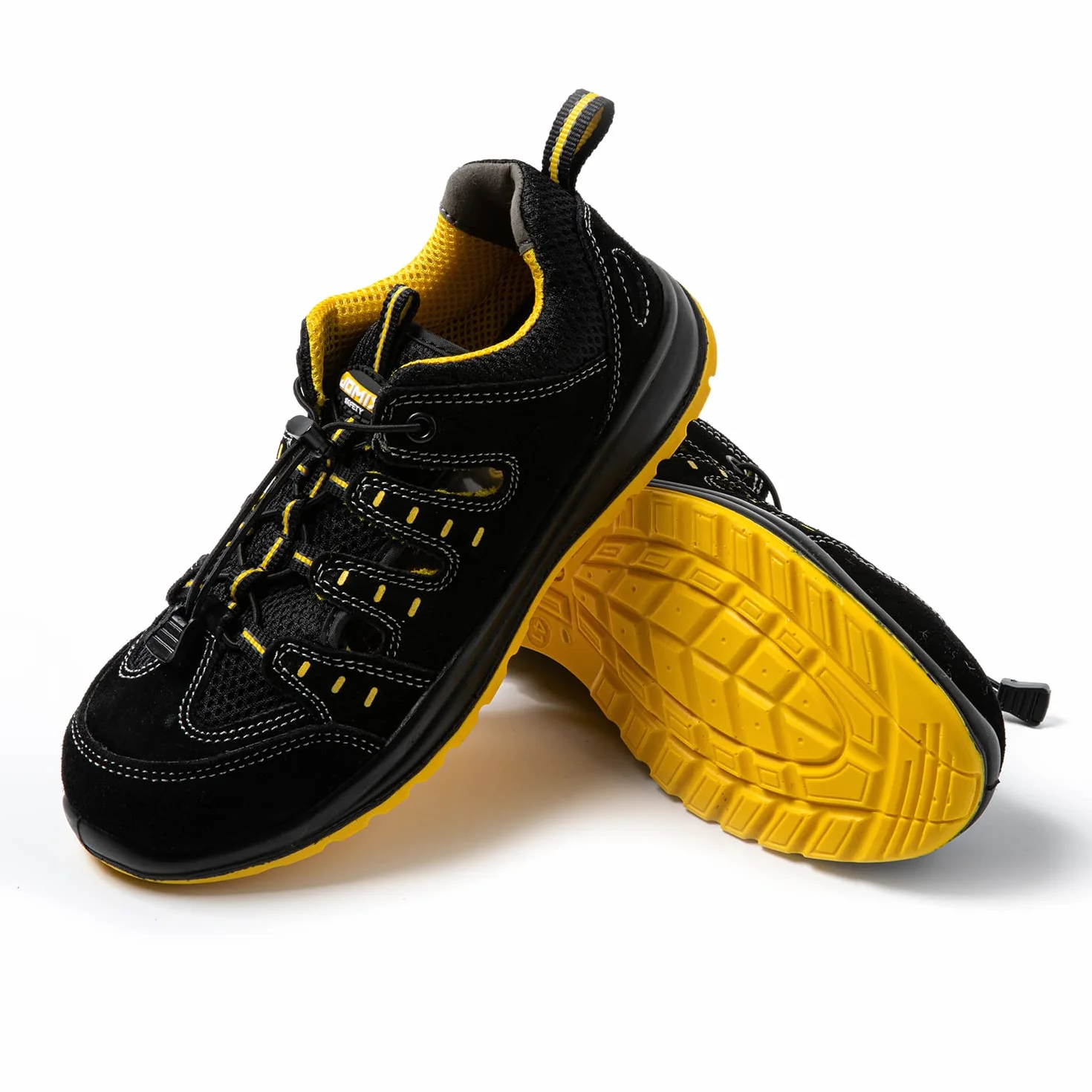 JOMIX buty antyfortunistyczne męskie letnie buty robocze damskie letnie S1 SRC, Czarny, 38 EU