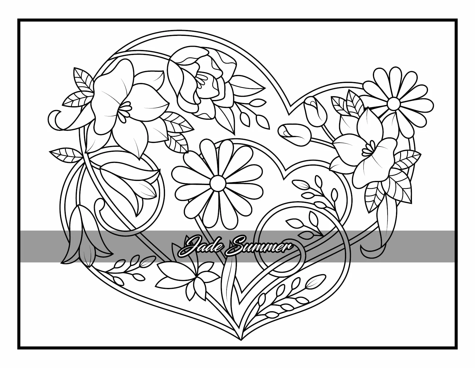 100 Flowers: Adult Coloring Book with Bouquets, Wreaths, Swirls, Patterns, Decorations