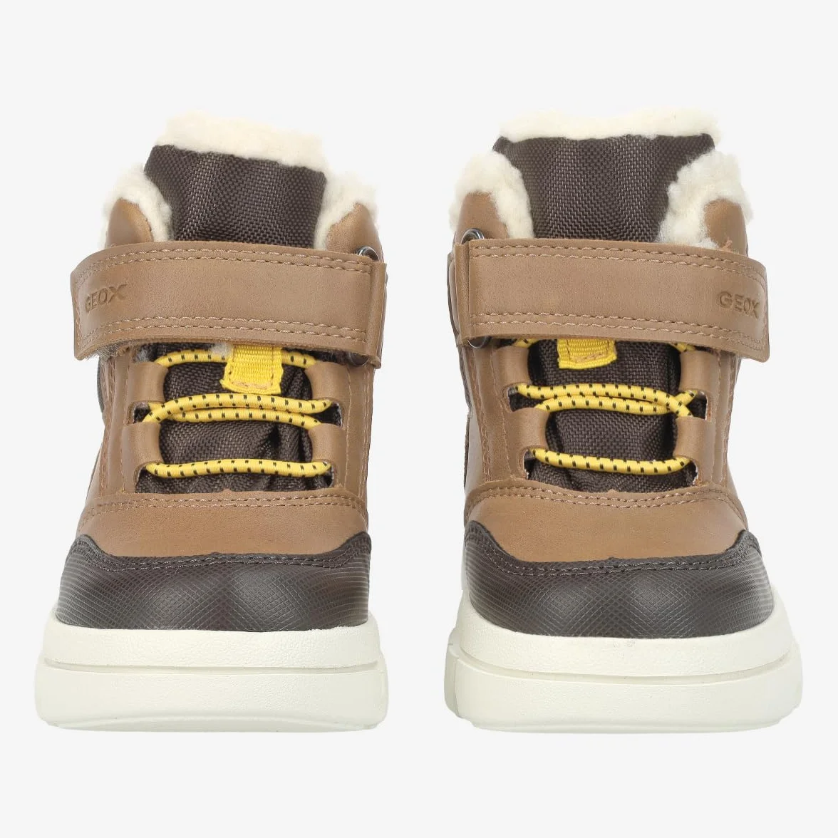 Geox Niemowlęta chłopcy B WILLABOOM Boy B AB Ankle Boot, Tobacco/DK Brown, 23 EU, Tobacco Dk Brown, 23 EU