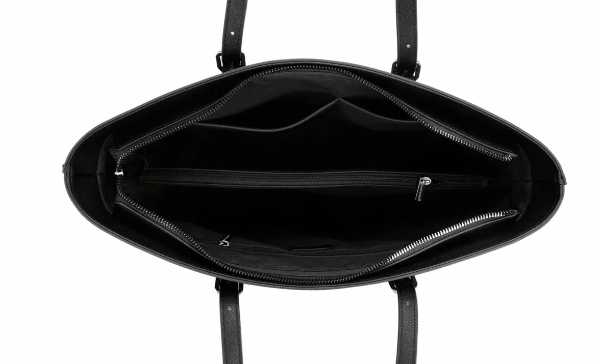 David Jones - Damska Duża Torebka - Torba na Ramię z Rączką Skórzana PU - Torba Robocza Szkolny Aktówka - Shopper Tote Bag - Torba na Zakupy Modna Elegancka