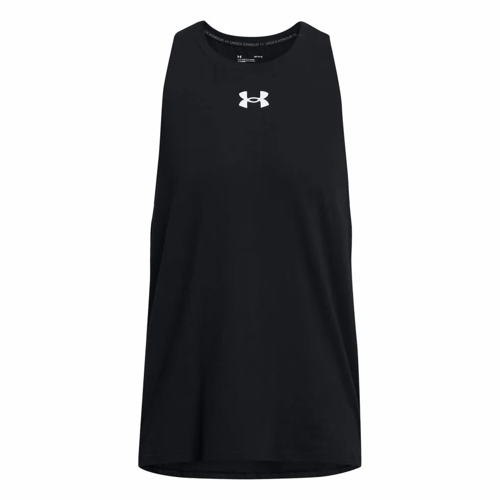 Under Armour Bez rękawów Mężczyźni Baseline Cotton Basketball Tank Top