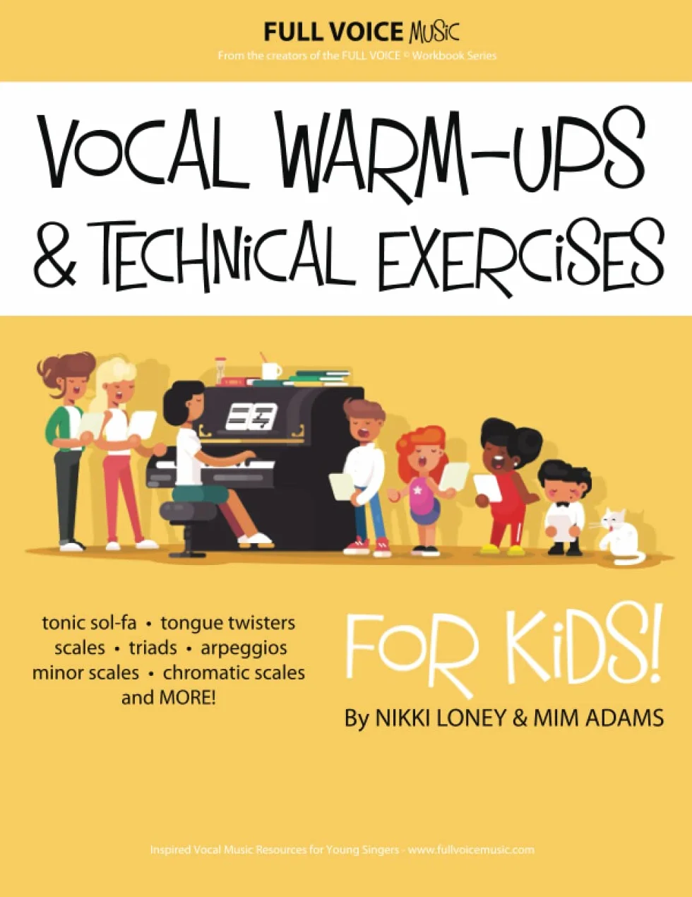 Vocal Warm-Ups and Technical Exercises for Kids!