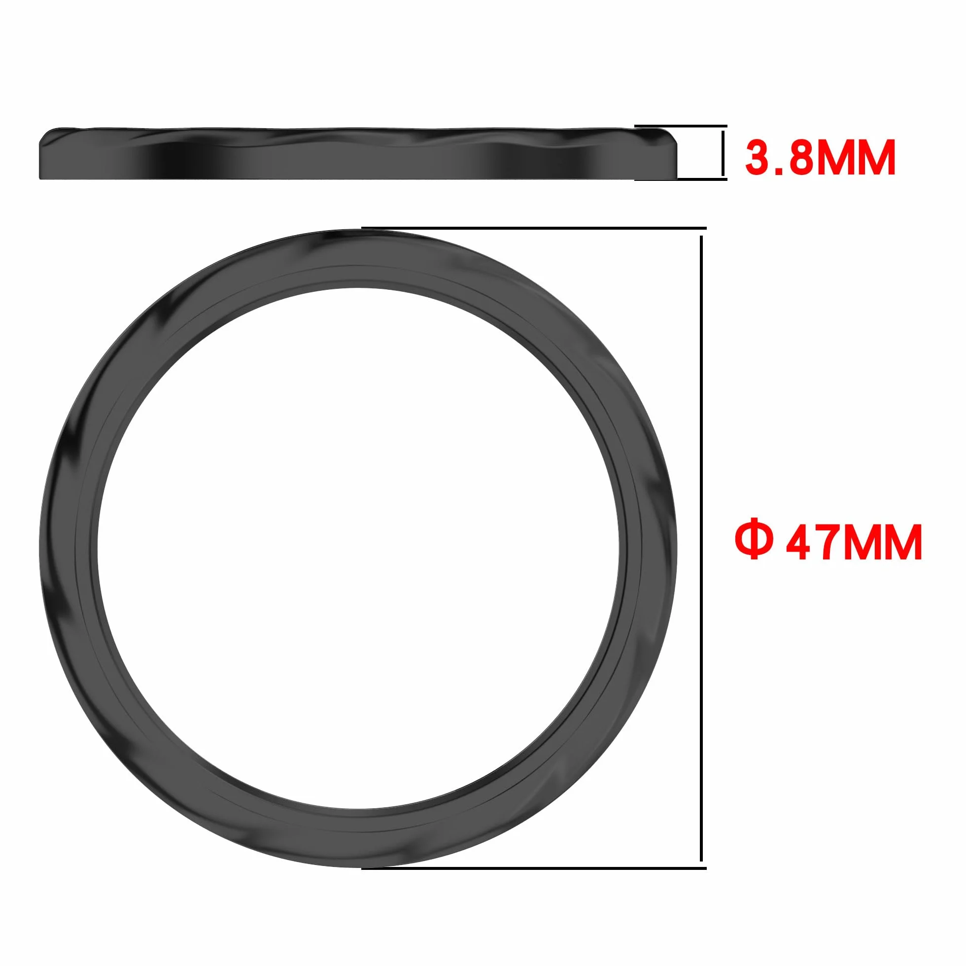 Ramka ze stali nierdzewnej do Xiaomi Watch S4 metalowa ramka do Mi Watch S3 zapasowe etui z folią hartowaną (7)