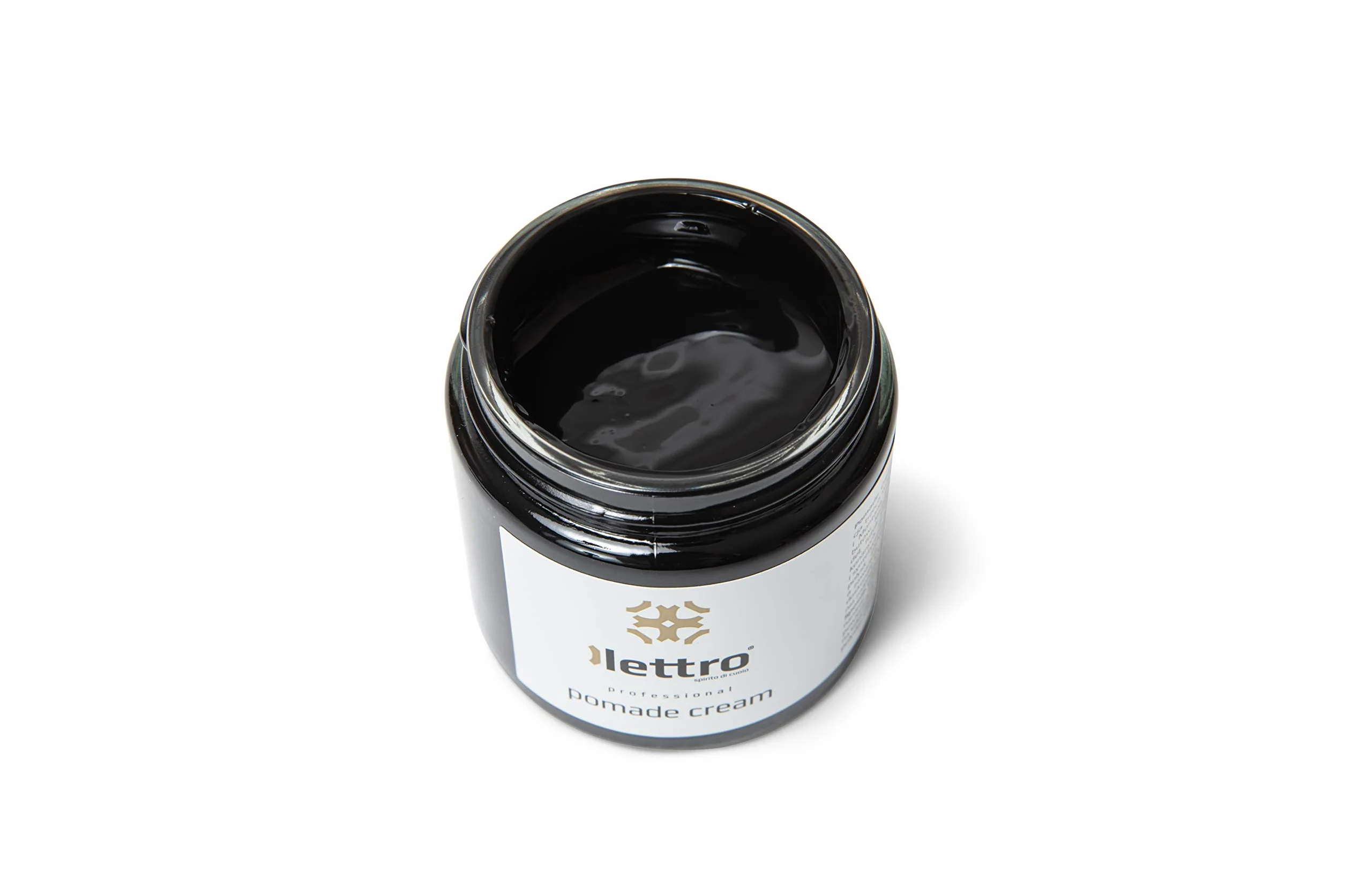 Lettro Pomade Leather Cream, 100 ml (3,38 fl. Oz) kremowy lakier do butów w różnych kolorach, rewitalizujący skórzane buty, torby, kurtki i nie tylko, z pomadą ze skóry bogatej w wosk