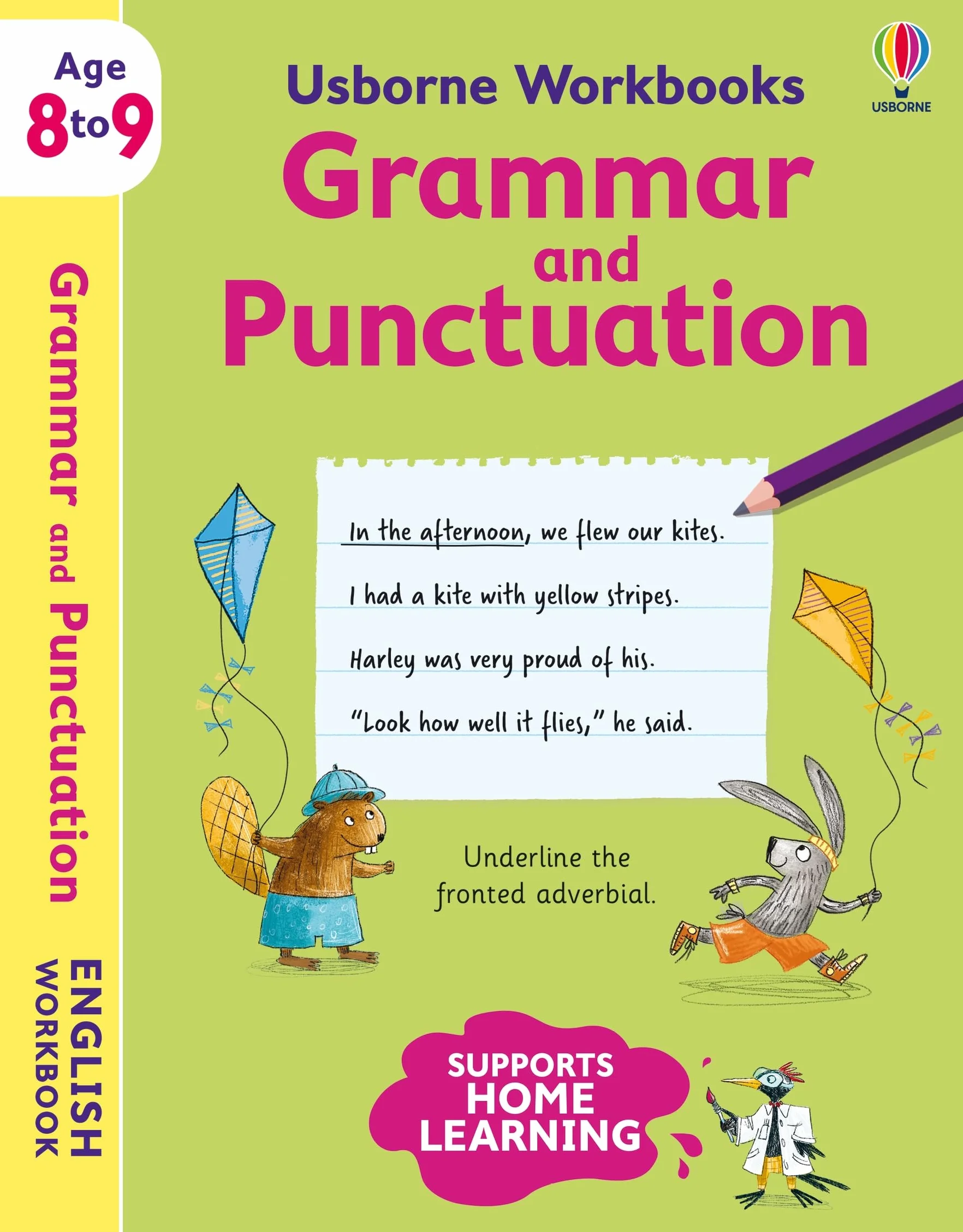 Usborne Workbooks Grammar and Punctuation 8-9