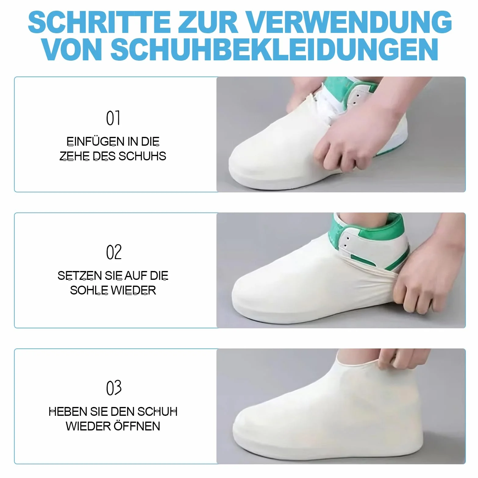 Ochraniacz na buty, 4 pary ochraniaczy na buty, wodoszczelne, przeciwdeszczowe ochraniacze na buty, przeciwdeszczowe, buty rowerowe, dla mężczyzn i kobiet