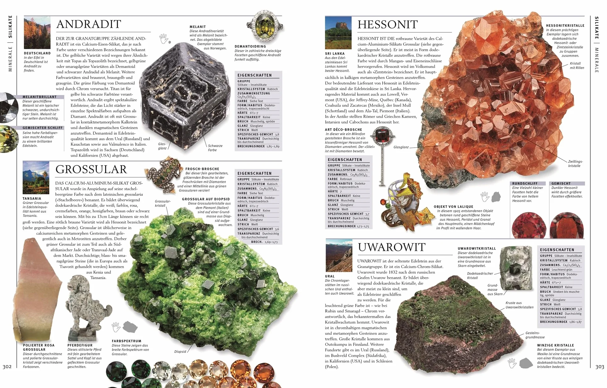 Steine & Mineralien: Über 500 faszinierende Gesteine, Minerale, Edelsteine und Fossilien. Mit mehr als 1200 spektakulären Farbfotos