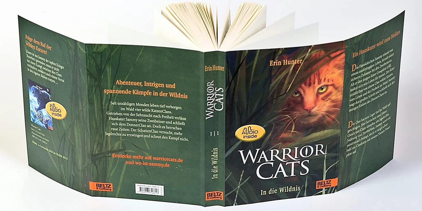 Warrior Cats. Die Prophezeiungen beginnen - In die Wildnis: Staffel I, Band 1 mit Audiobook inside