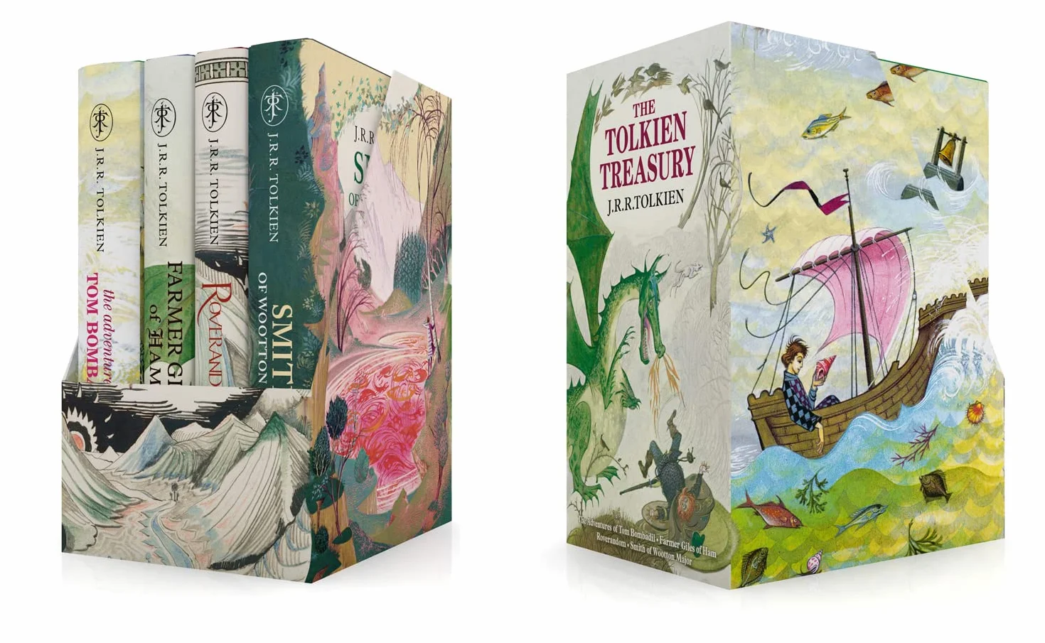 The Tolkien Treasury: Roverandom, Farmer Giles of Ham, The Adventures of Tom Bombadil, Smith of Wootton Major