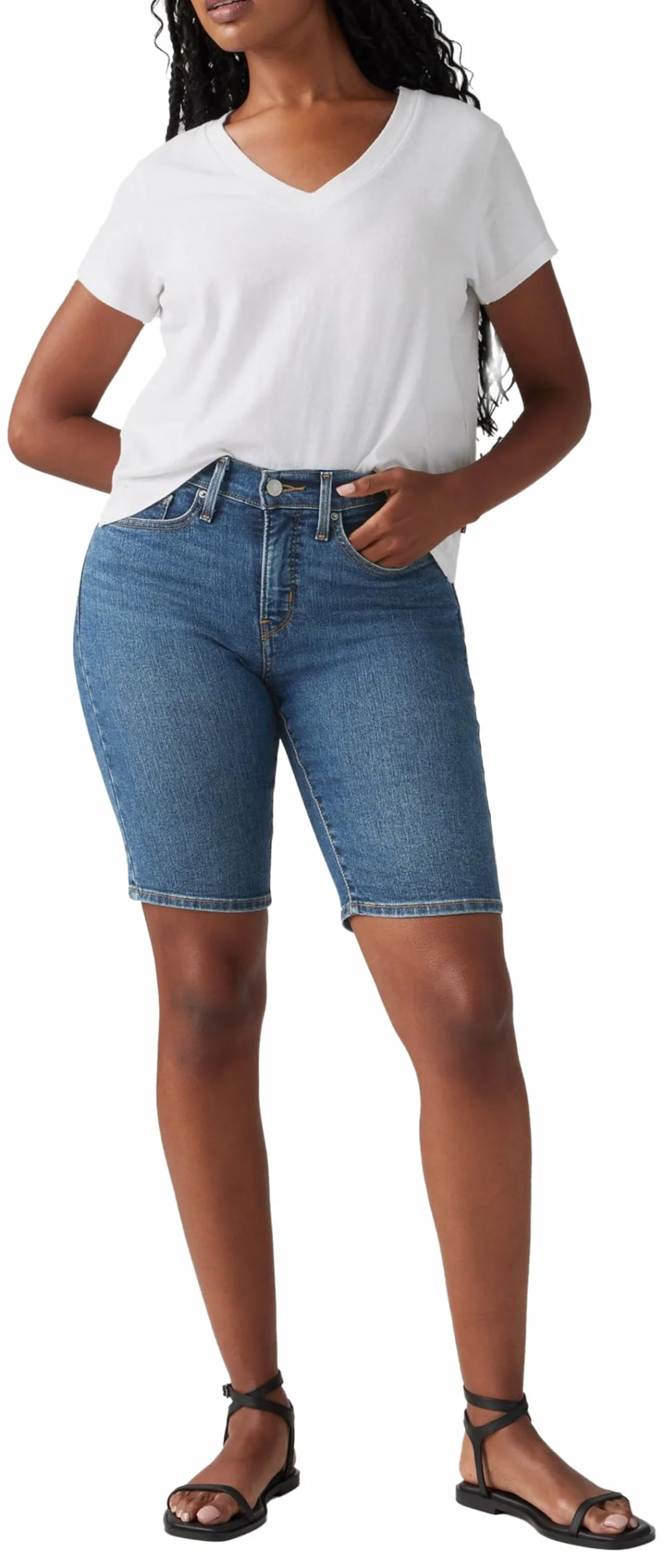 Levi's Shaping Bermuda - Shorty Kobiety
