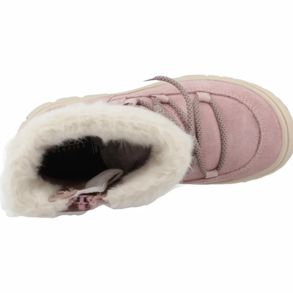Geox Baby B Omar Girl WPF a Boots dziecięce, stara róża, 10 UK Child