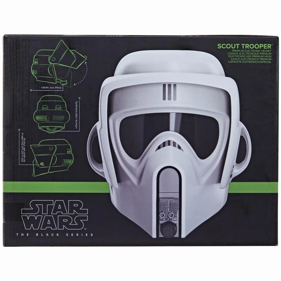 Star Wars The Black Series 332nd Ahsoka's Clone Trooper Premium elektroniczny kask, The Clone Wars dla dorosłych