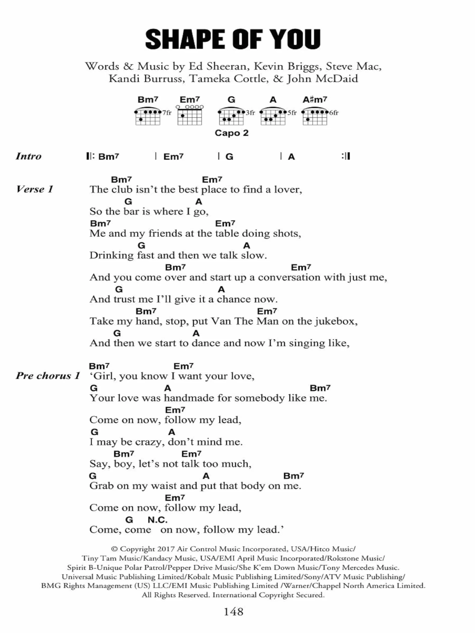The little black songbook: ed sheeran