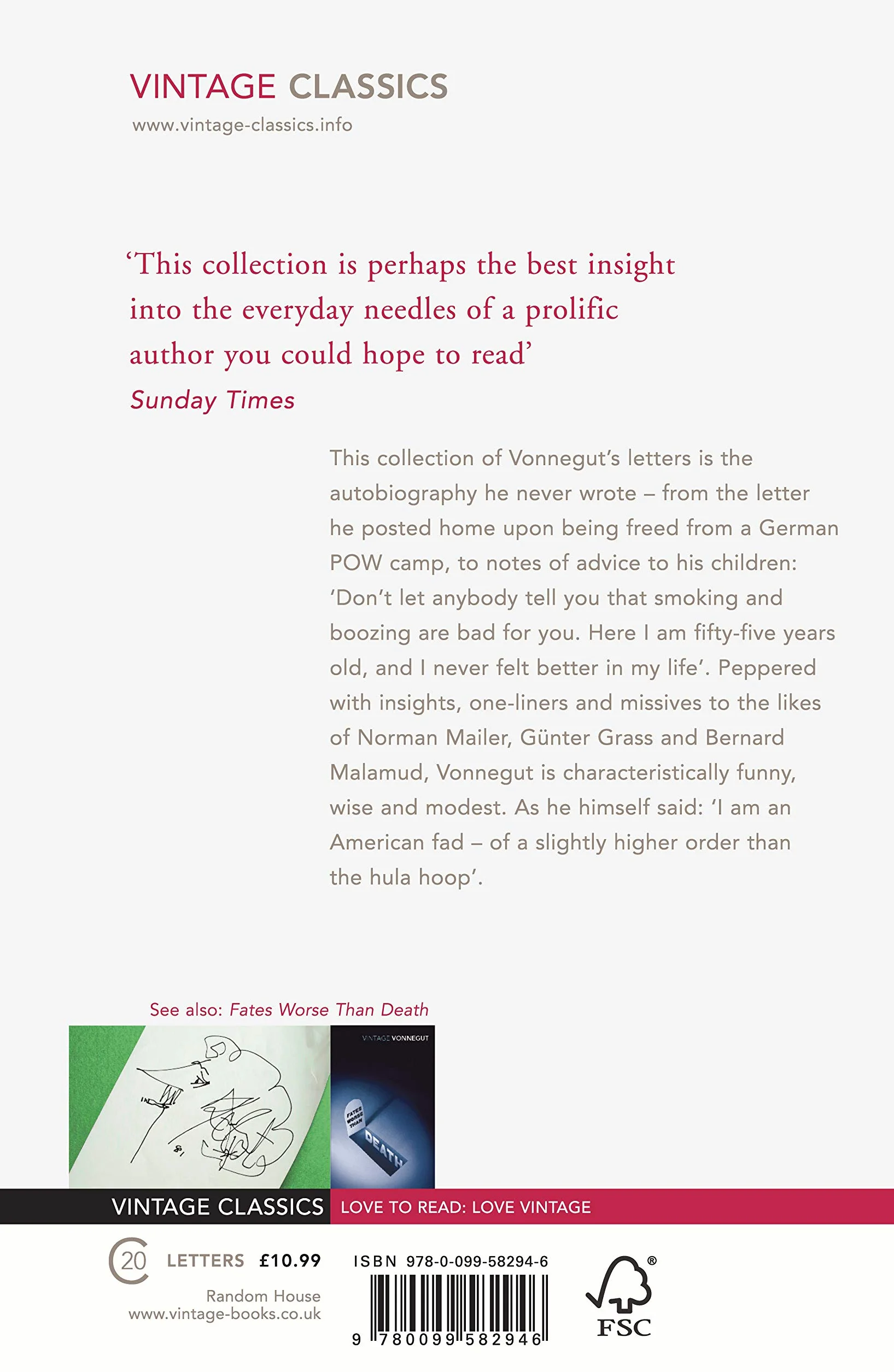 Kurt Vonnegut: Letters