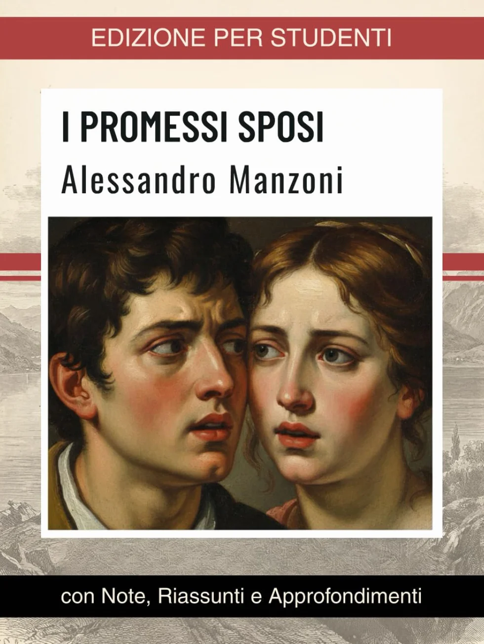 Studiare Manzoni: I PROMESSI SPOSI - Testo Integrale con Note Esplicative, Riassunti Dettagliati, Approfondimenti e Illustrazioni d’Autore