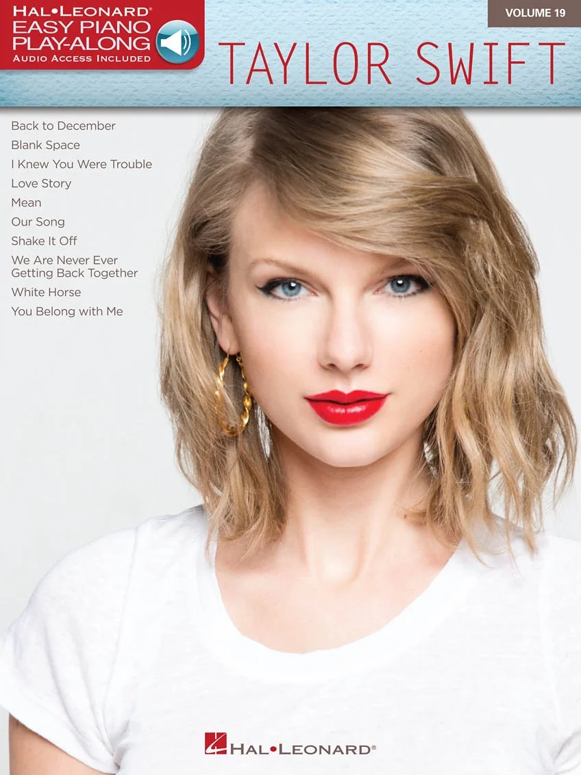 Taylor swift easy piano play-along - recueil + enregistrements en ligne: Easy Piano Play-Along Volume 19