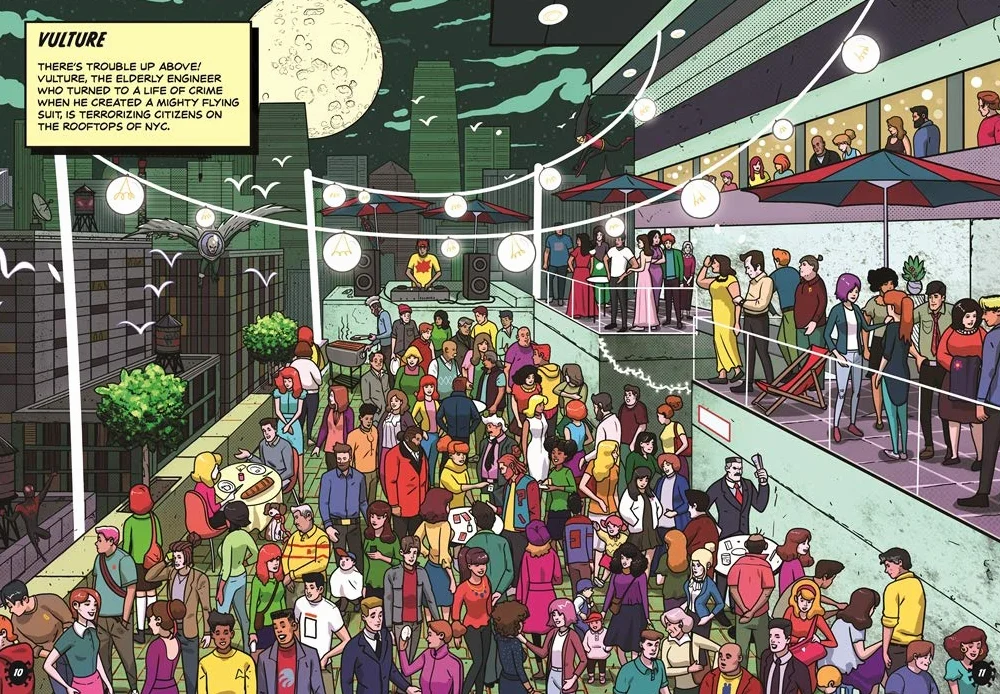 Where's Spidey?: A Marvel Spider-Man Search & Find Book