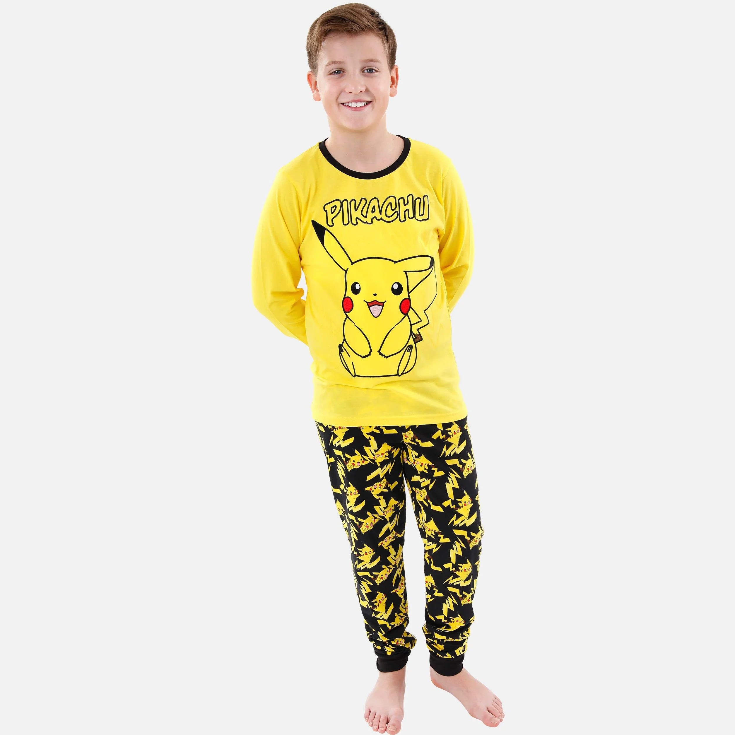 Pokemon Chłopcy Pyjamas Pikachu