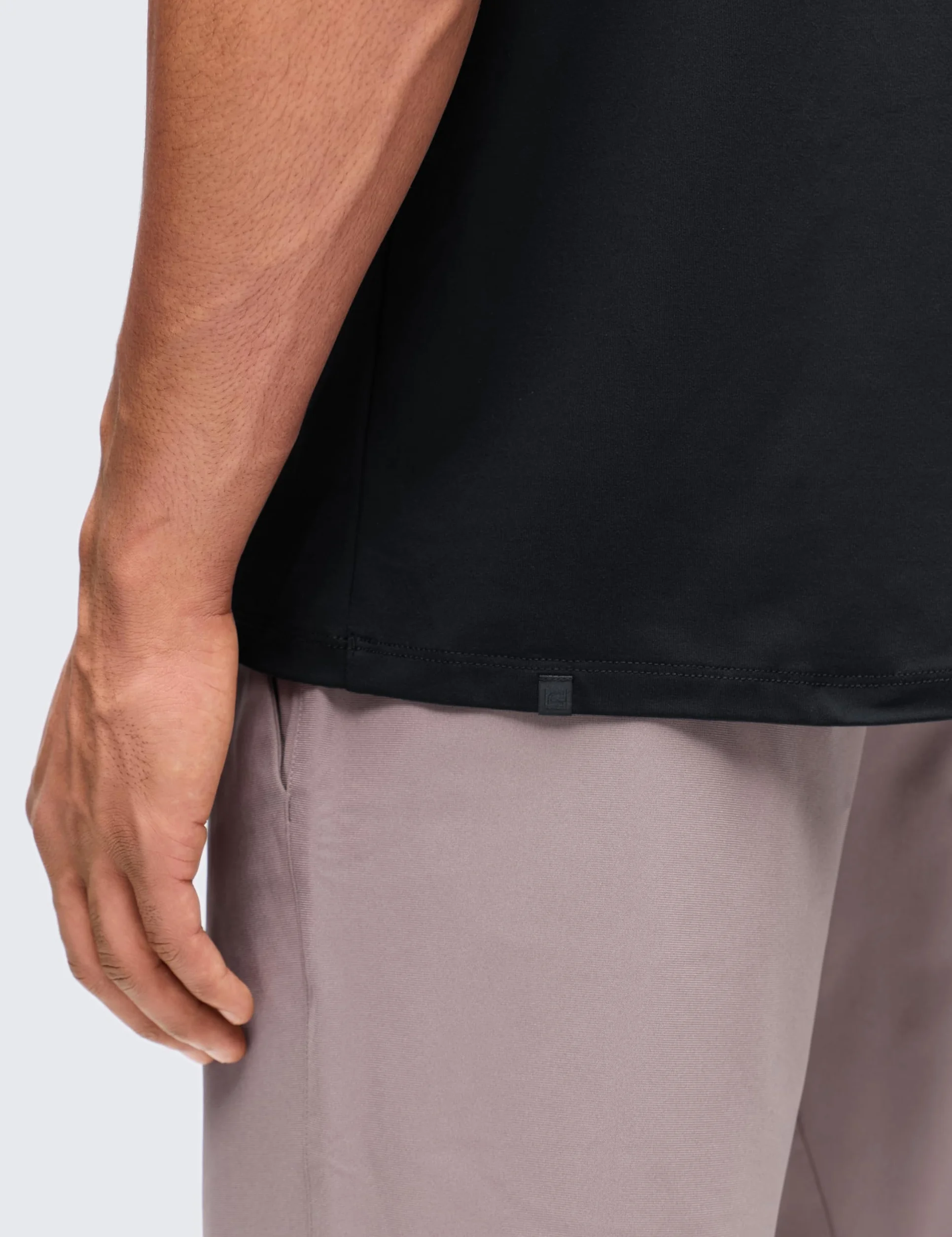 CRZ YOGA Koszulki polo Cloud Jersey dla mężczyzn - średniej grubości koszulki golfowe z krótkim rękawem miękkie sportowe casualowe koszulki