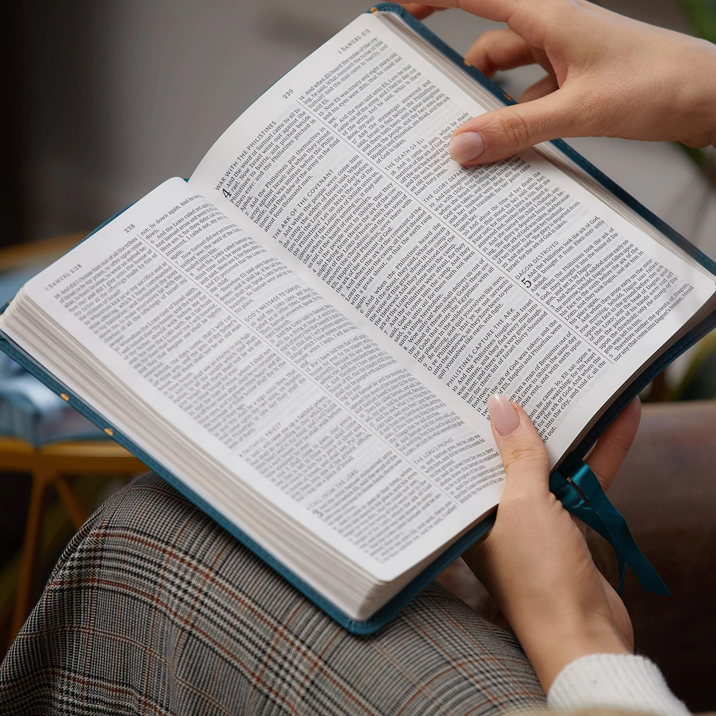Kjv, Thinline Bible Youth Edition, Leathersoft, Brown, Red Letter Edition, Comfort Print: Holy Bible, King James Version