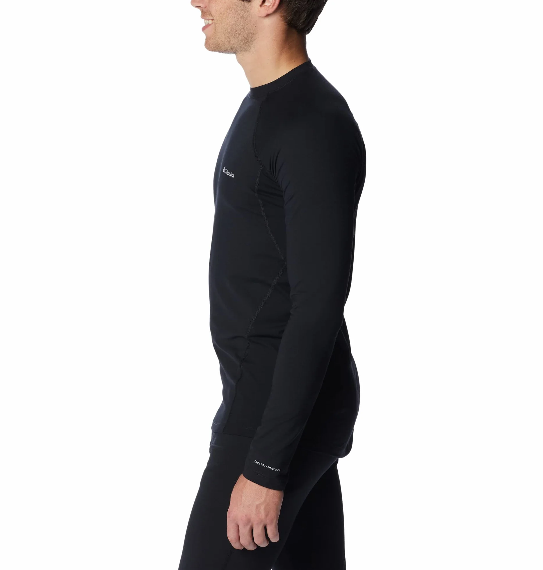 Columbia Męska Koszulka z Długim Rękawem, Midweight Stretch