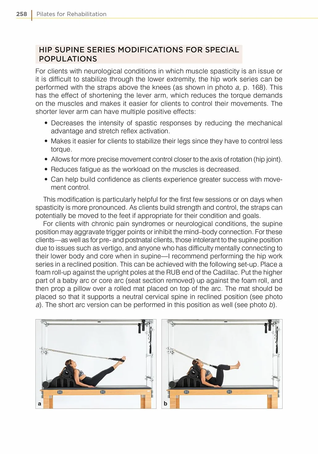 Pilates for Rehabilitation