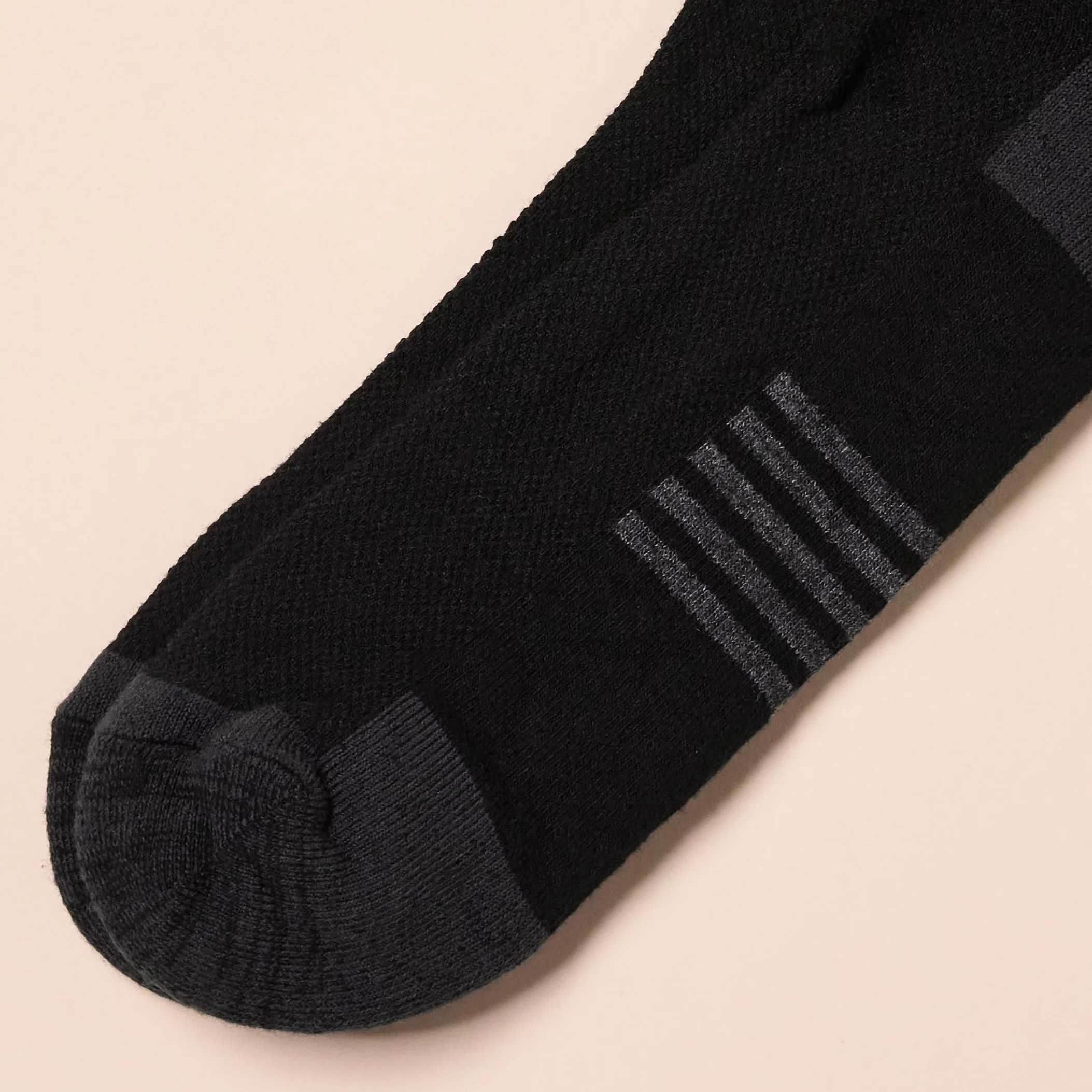 Amazon Essentials Mężczyźni Performance Skarpety, Czarny, 6 Par, 41-45