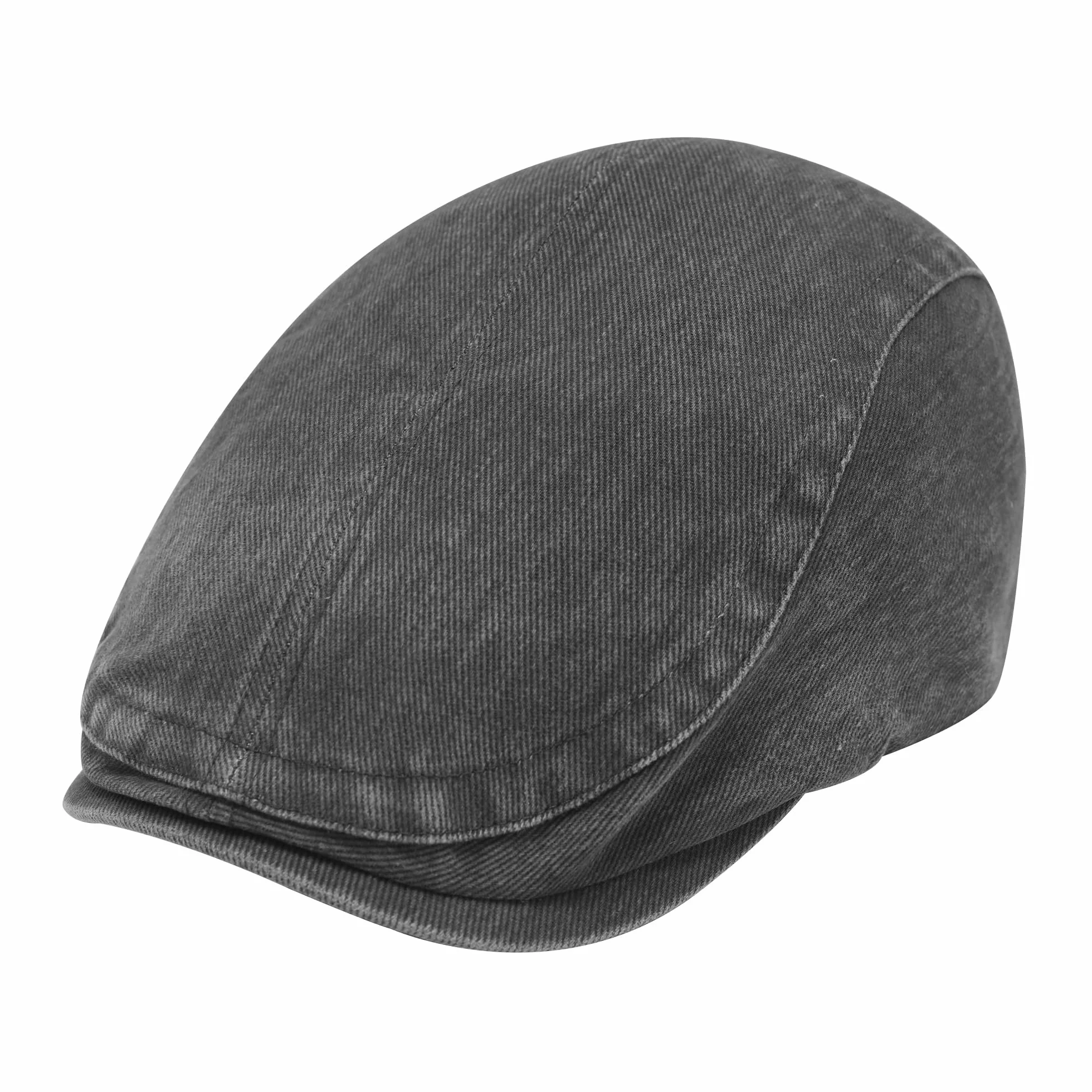 ZLYC Bawełniany kaszkiet męski, czapka na lato, Scally, Ivy, Gatsby, beret gazeciarza, kierowcy taksówki, czapka myśliwska