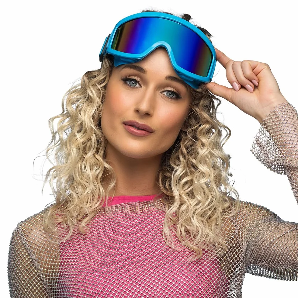 Boland - Gogle narciarskie do przebrań i na imprezy, stylowe gogle na festiwale, karnawał lub imprezy tematyczne apres ski