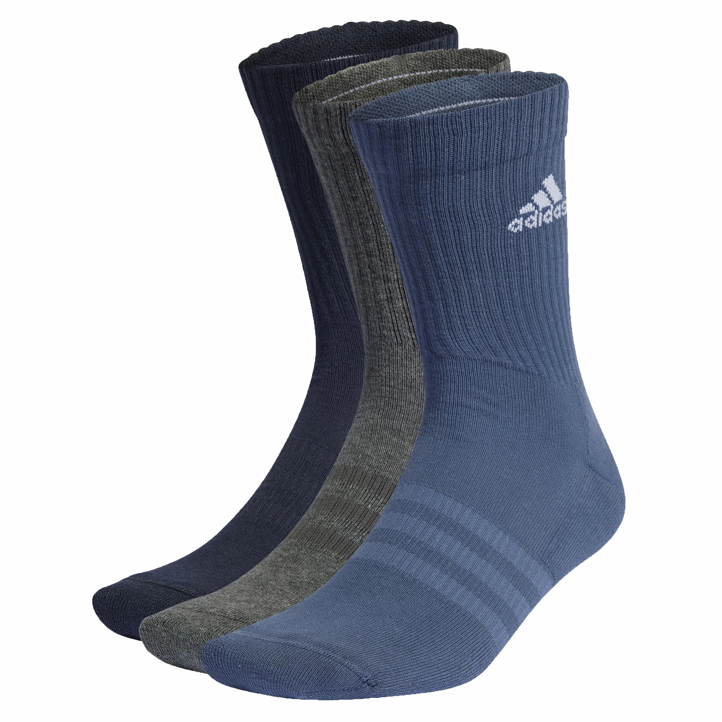 adidas Skarpety dziecięce (3 sztuki), Legend Ink/Preloved Ink/Ciemnoszary wrzos, 7-8 Years