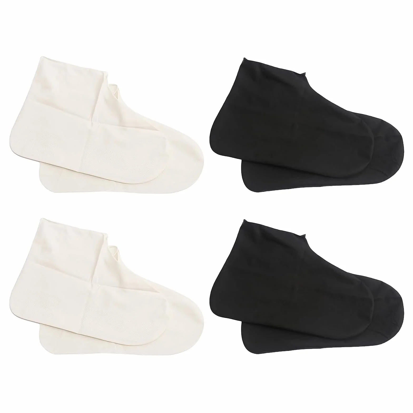 Ochraniacz na buty, 4 pary ochraniaczy na buty, wodoszczelne, przeciwdeszczowe ochraniacze na buty, przeciwdeszczowe, buty rowerowe, dla mężczyzn i kobiet