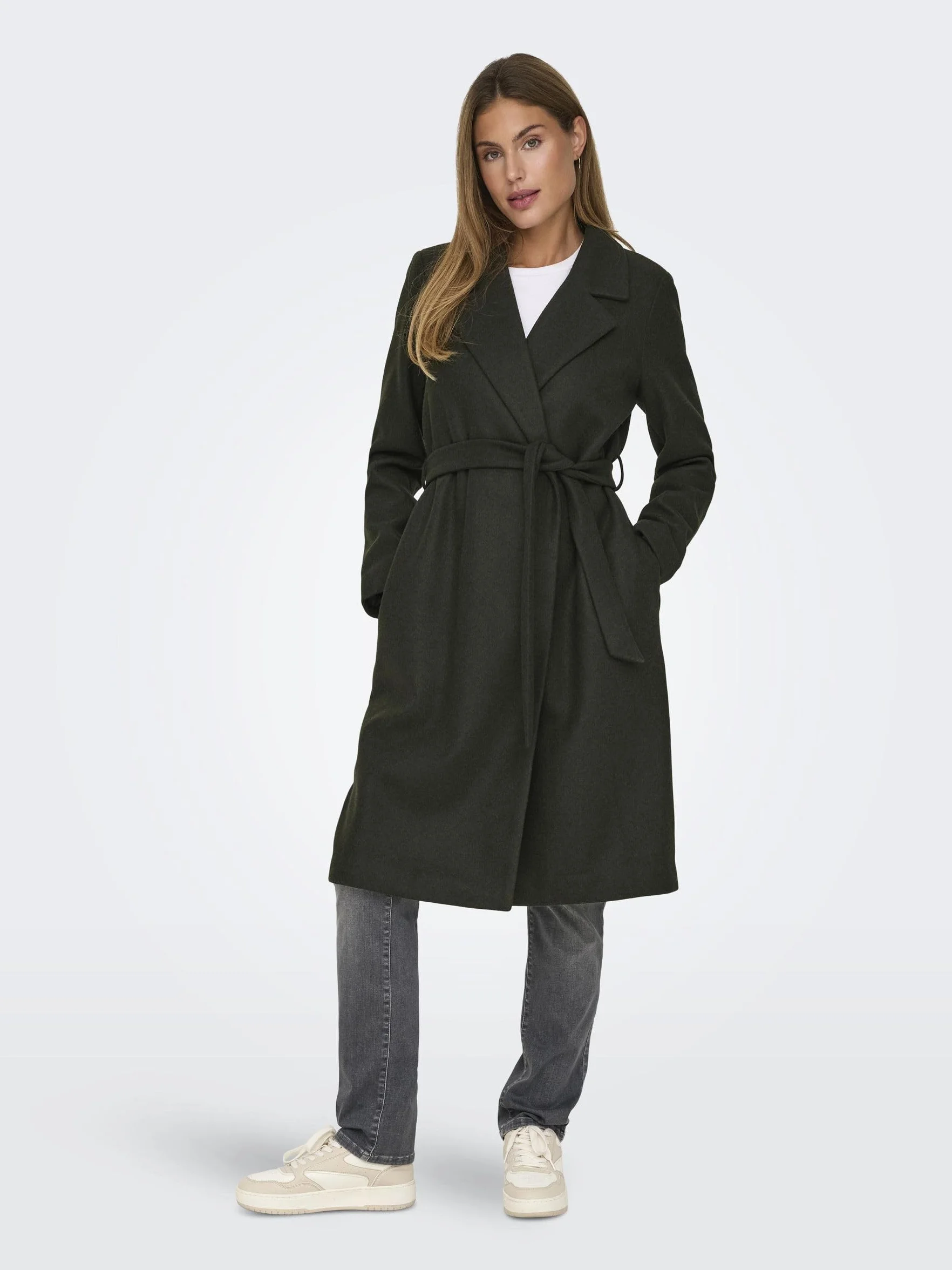 ONLY Płaszcz Kobiety Onlalvilda Life Wrap Coat Otw