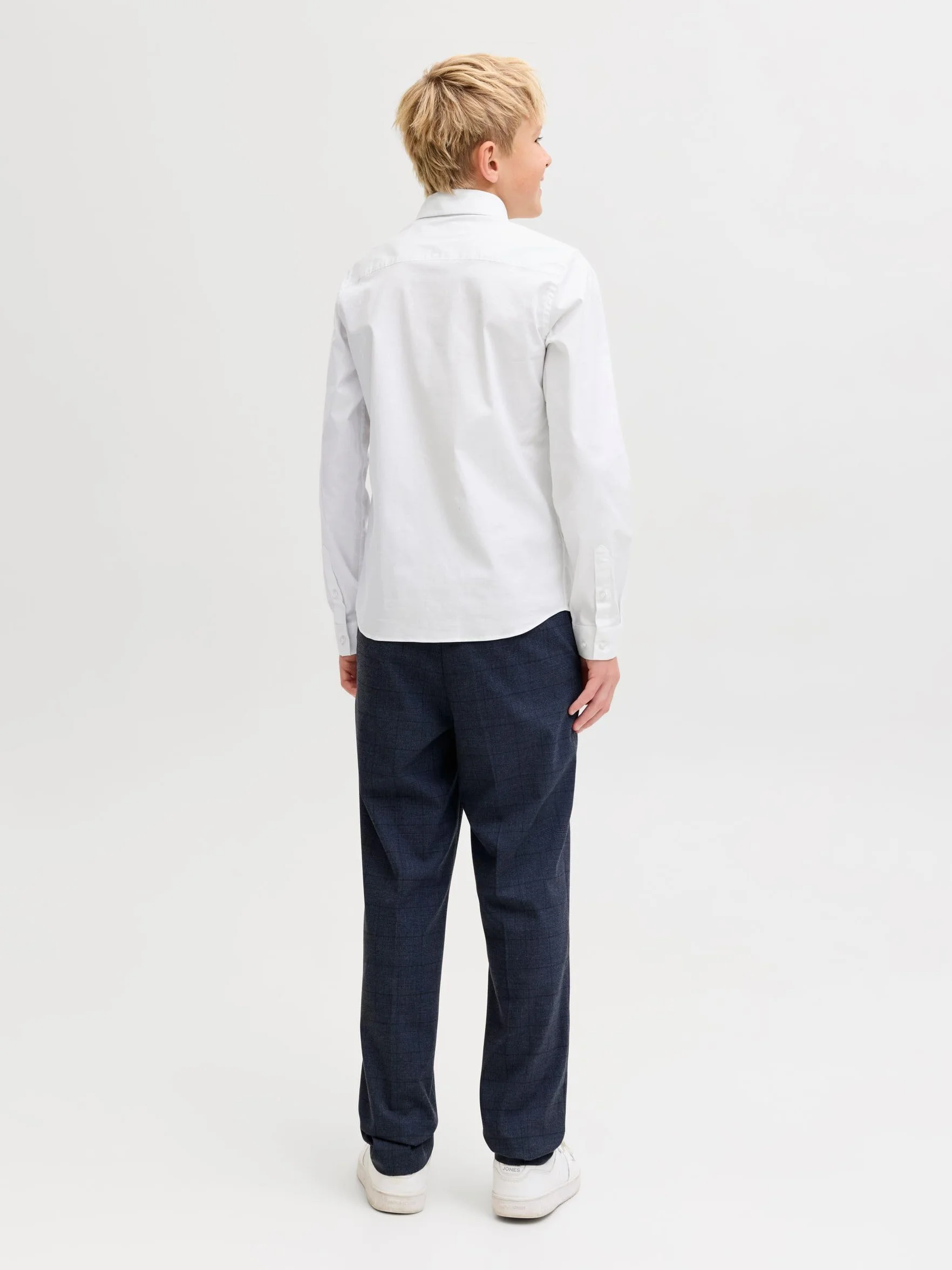 JACK & JONES Dziecięca koszula chłopięca, biały, 140