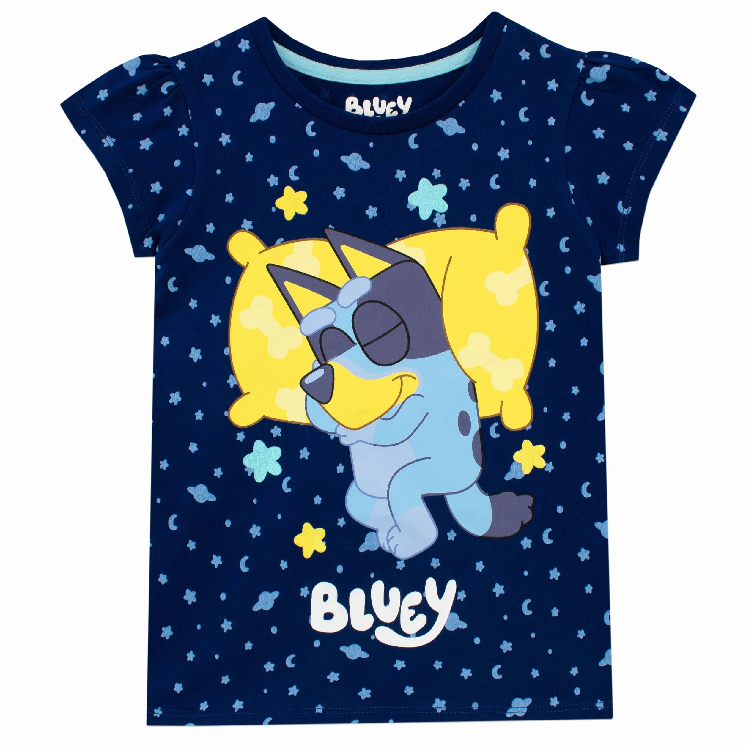 Bluey Dziewczyny Krótki Piżama