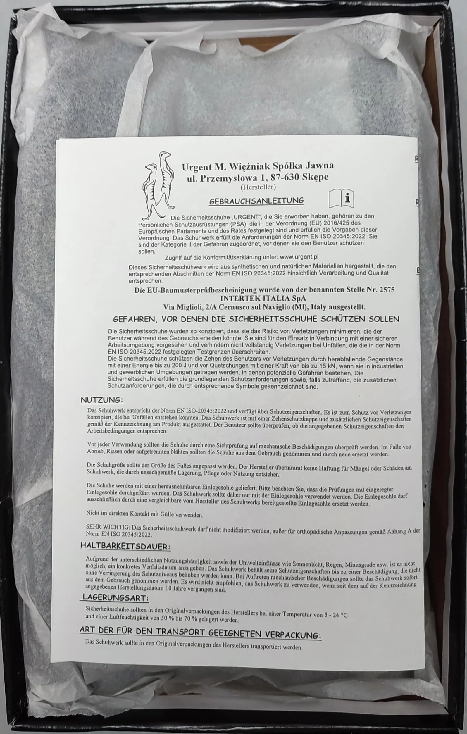 Urgent Obuwie robocze, buty ochronne, stalowy nosek, 231 S1, niebieskie, super nowość!