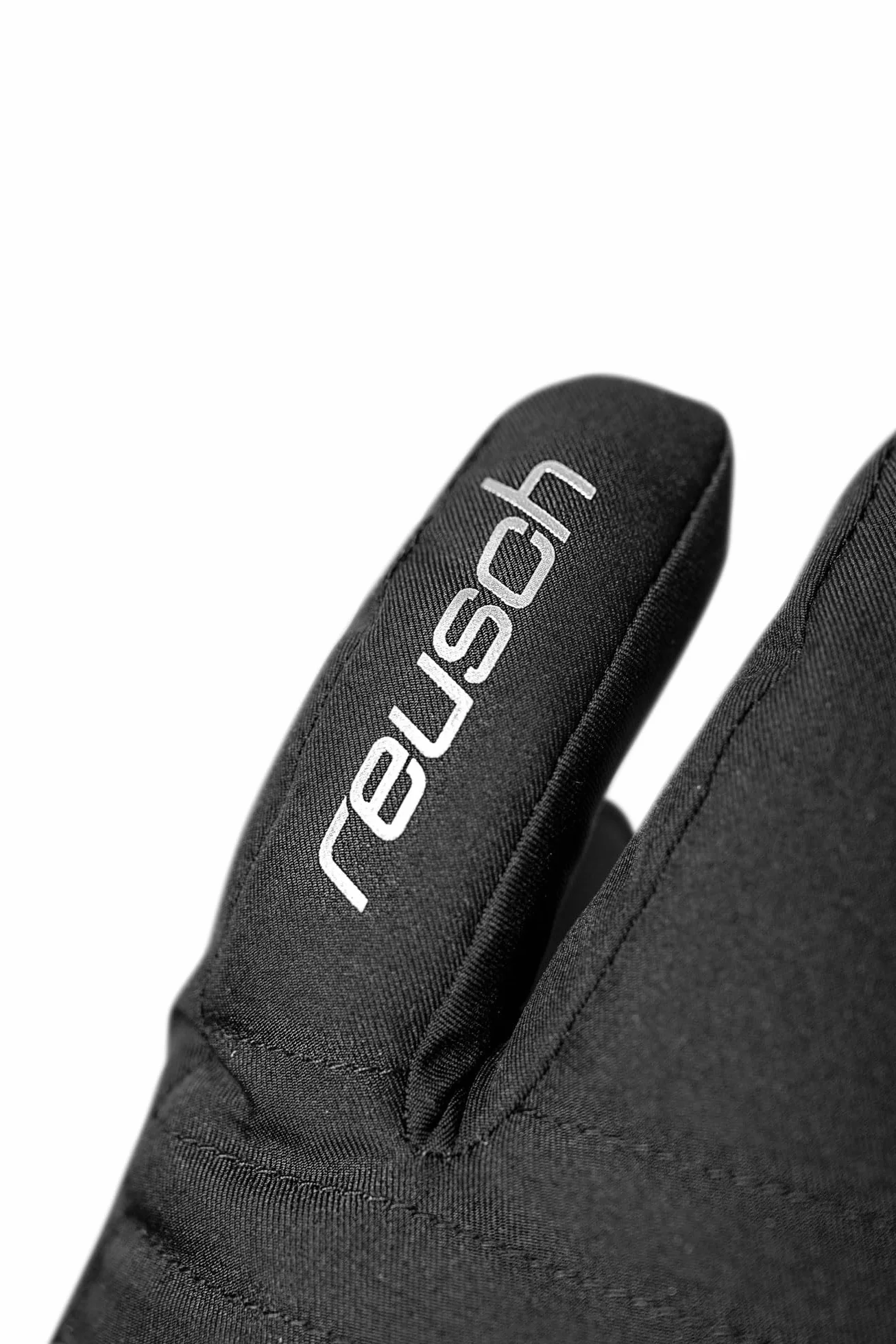 Reusch Demi R-TEX® XT Lobster ciepłe, wodoodporne, wiatroszczelne i oddychające rękawiczki zimowe z 3 palcami, rękawice narciarskie, dla kobiet, 7,5, czarno-srebrne