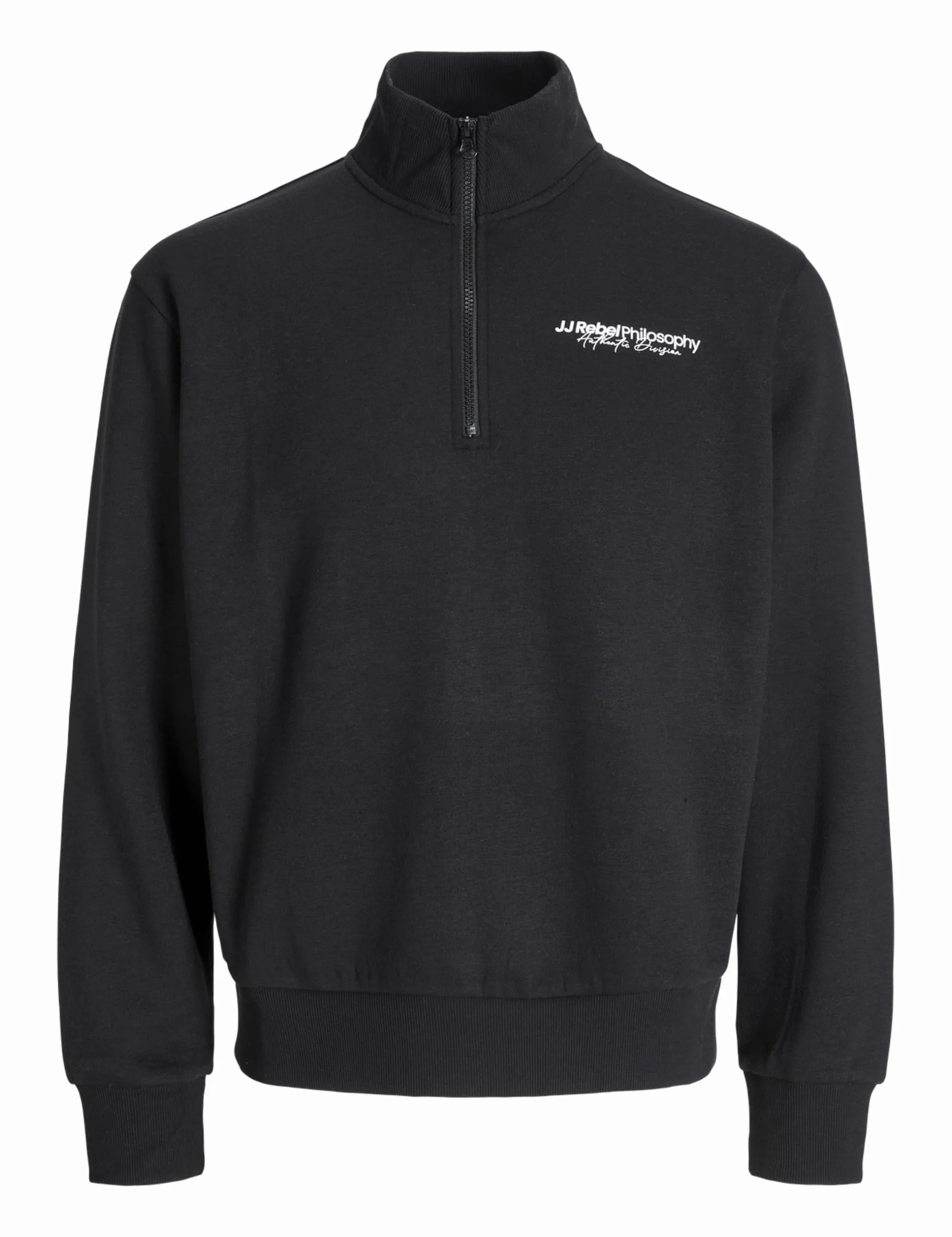 Jrebzack Sweat Half Zip, czarny, L