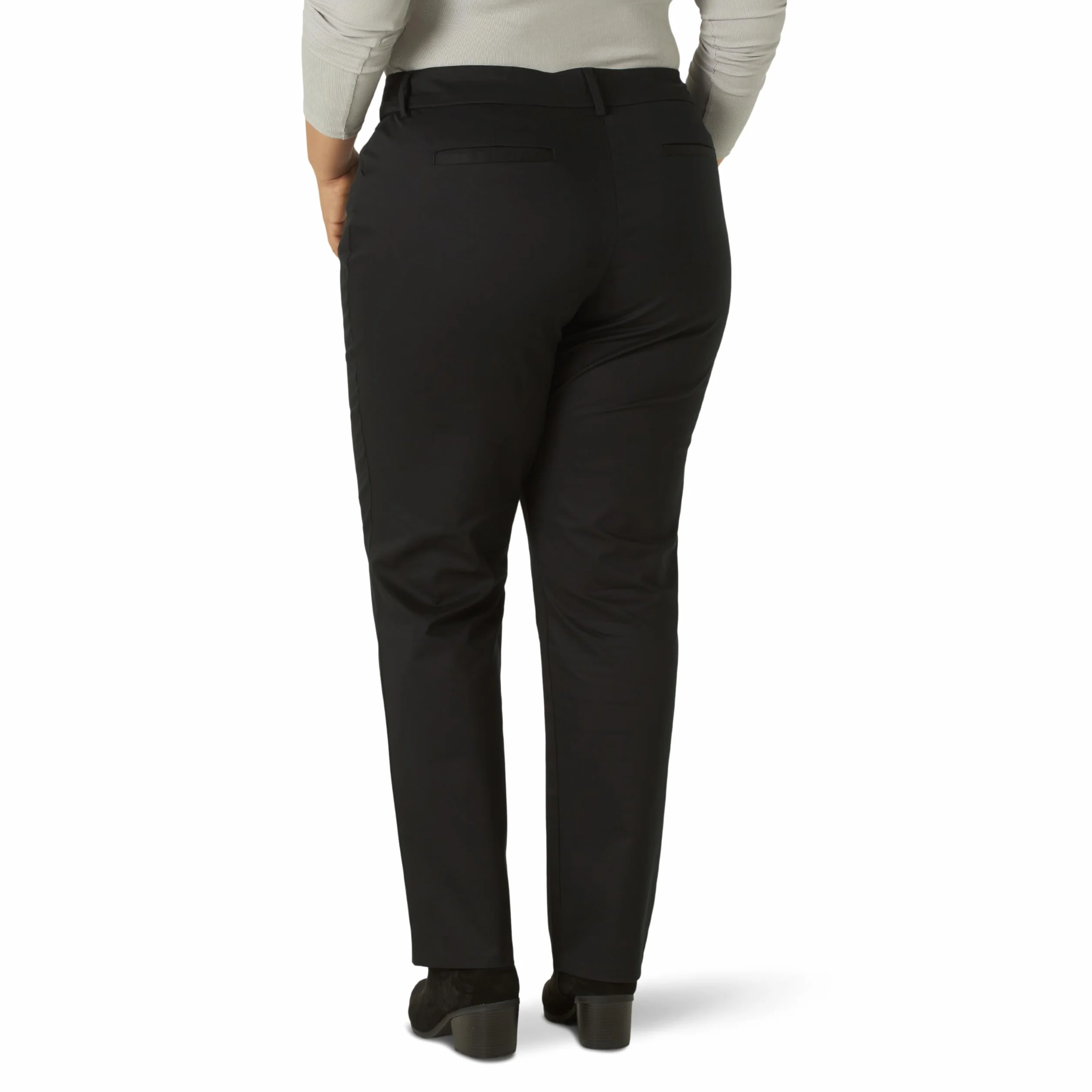 Lee Wrinkle Free Relaxed Fit Straight Leg Pant - Spodnie Kobiety