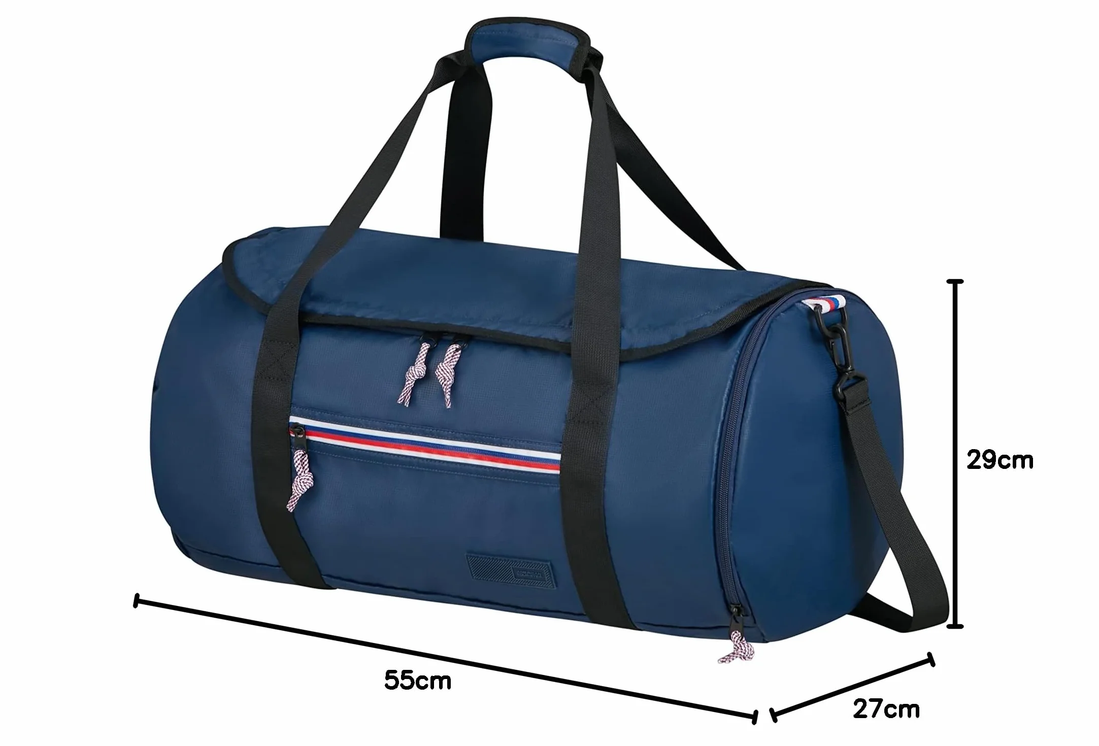 American Tourister Upbeat Pro torba podróżna, 55 cm, 44 l, Blau (granatowy), cm 29 x 55 x 27, Torba podróżna