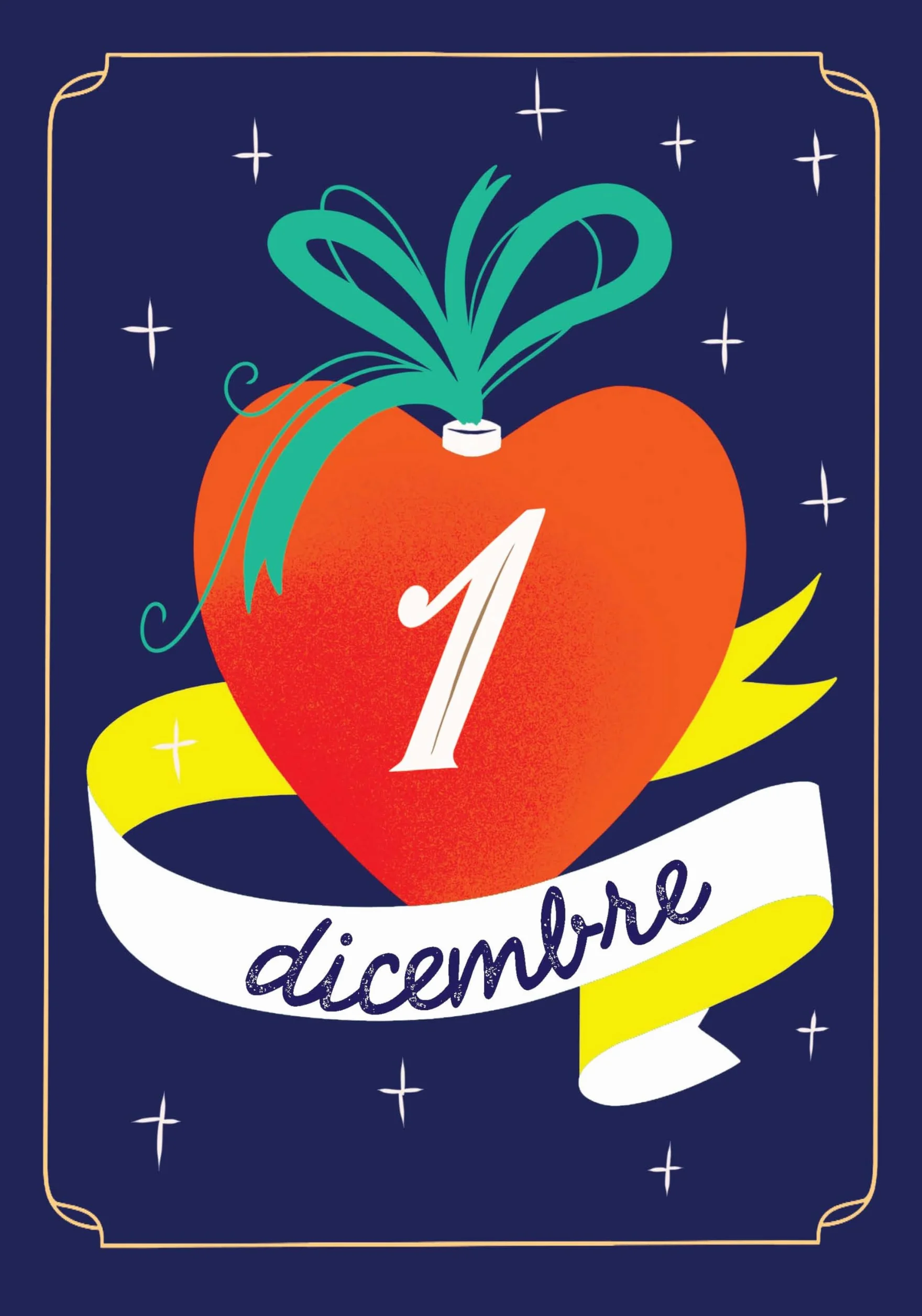Un cuore per Natale. Un romanzo in 24 capitoli come un calendario dell'Avvento