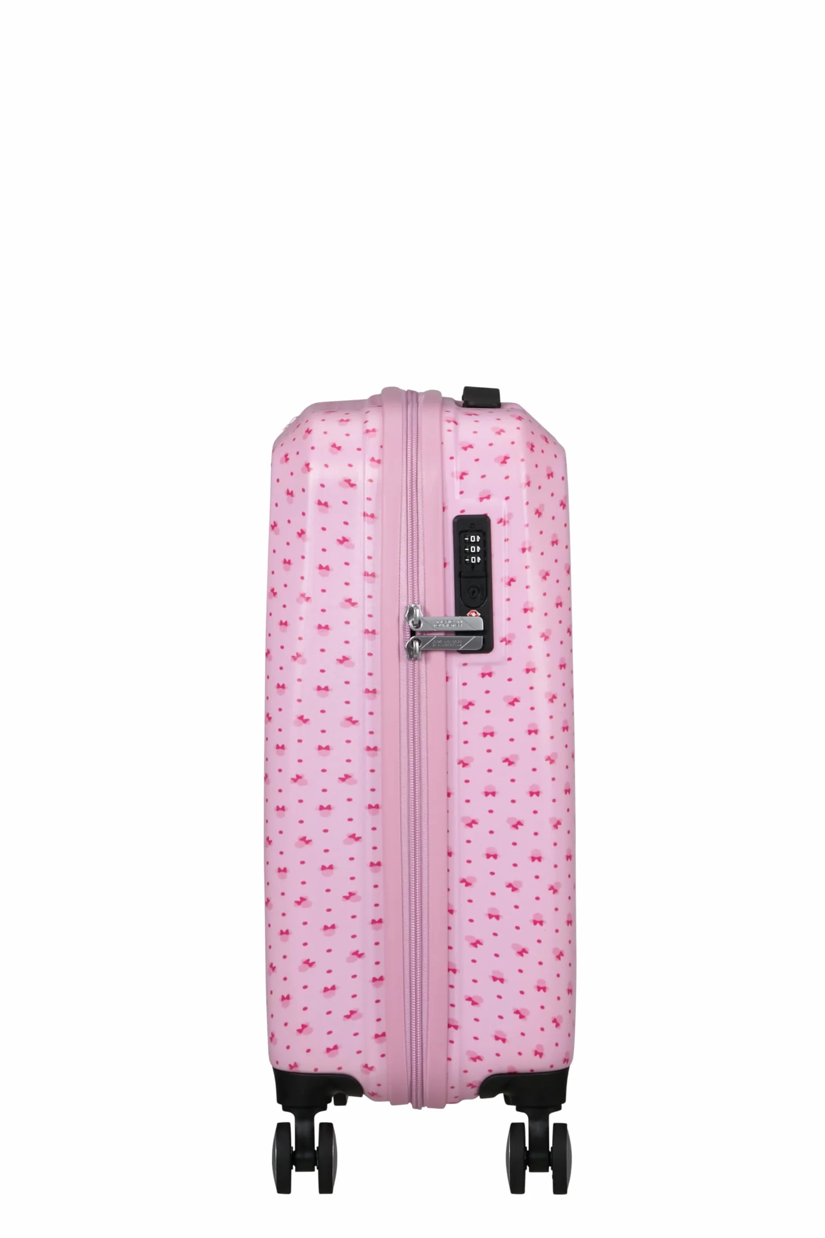 American Tourister Funlight Disney - Spinner S, bagaż podręczny, 55 cm, 36 l, wielokolorowy (Minnie Lenticular Pink), Wielokolorowy (Minnie Lenticular Pink), S, bagaż podręczny disney