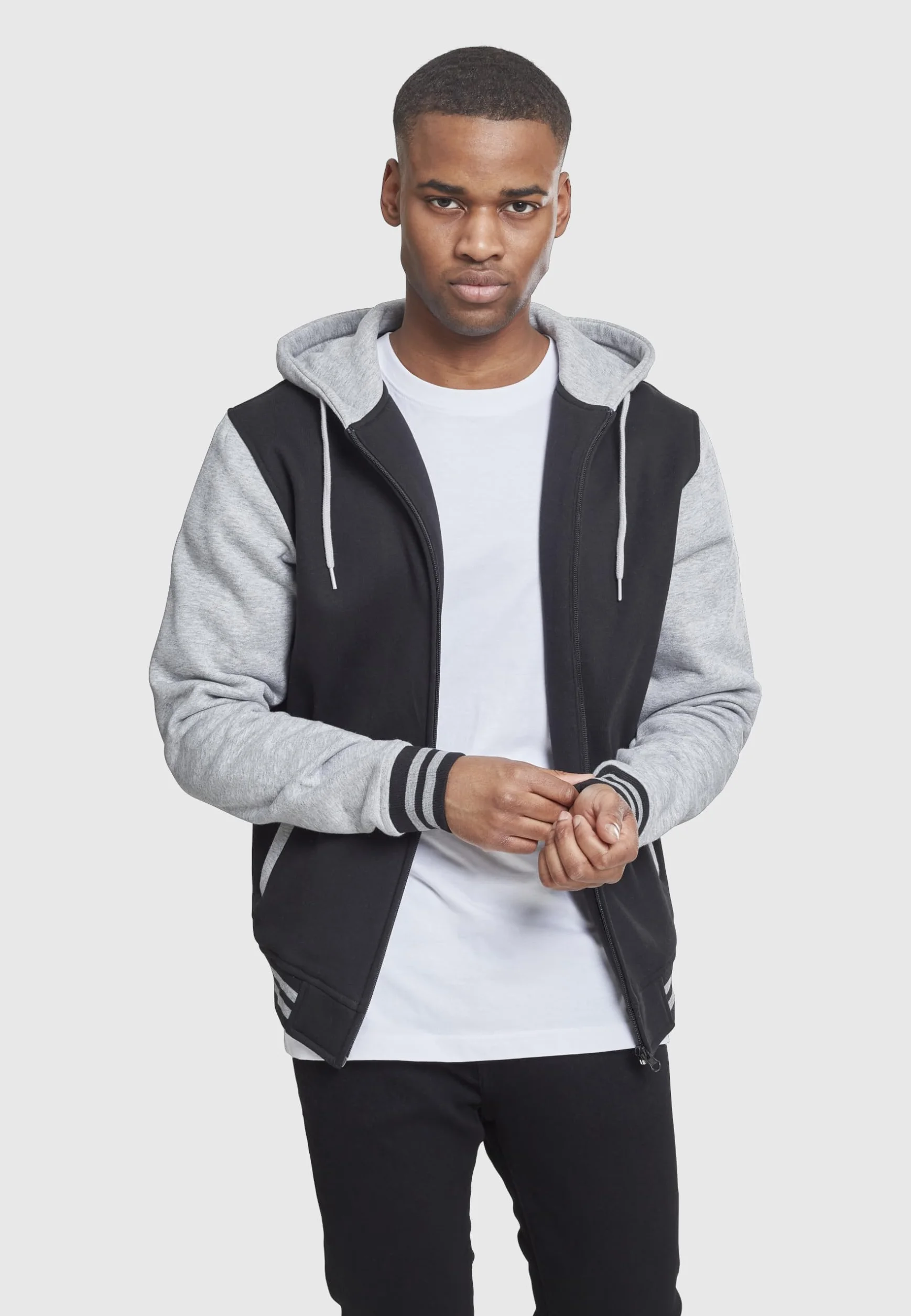Urban Classics Bluza z kapturem Mężczyźni 2-tone Zip