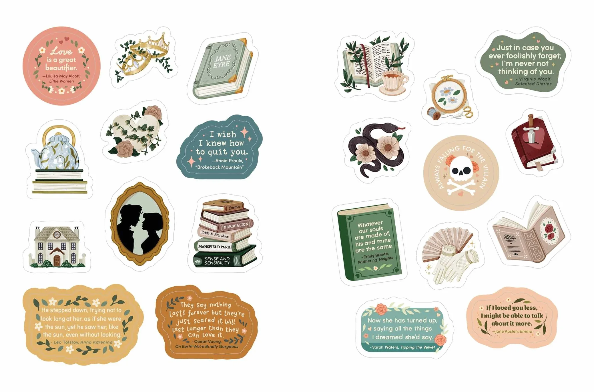 One More Page: A Sticker Book for Book Lovers!