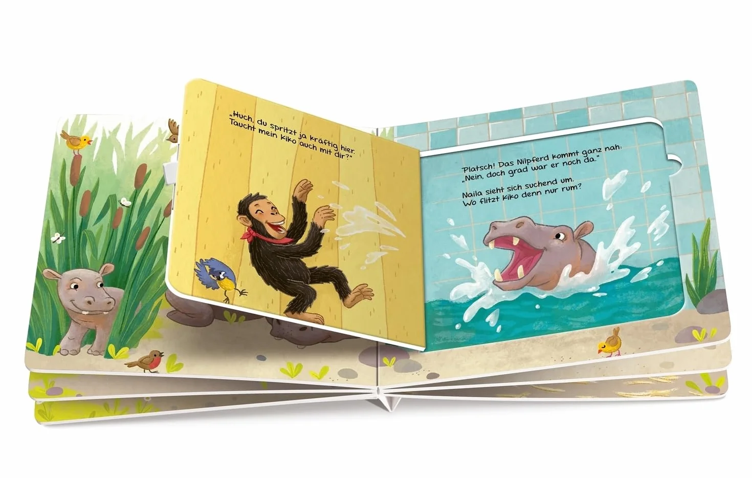 Mein erstes Schlüsselbuch. Wo ist das kleine Affenbaby?: Spielbuch mit Schlüssel und Türklappen zum Öffnen für Kinder ab 2 Jahren