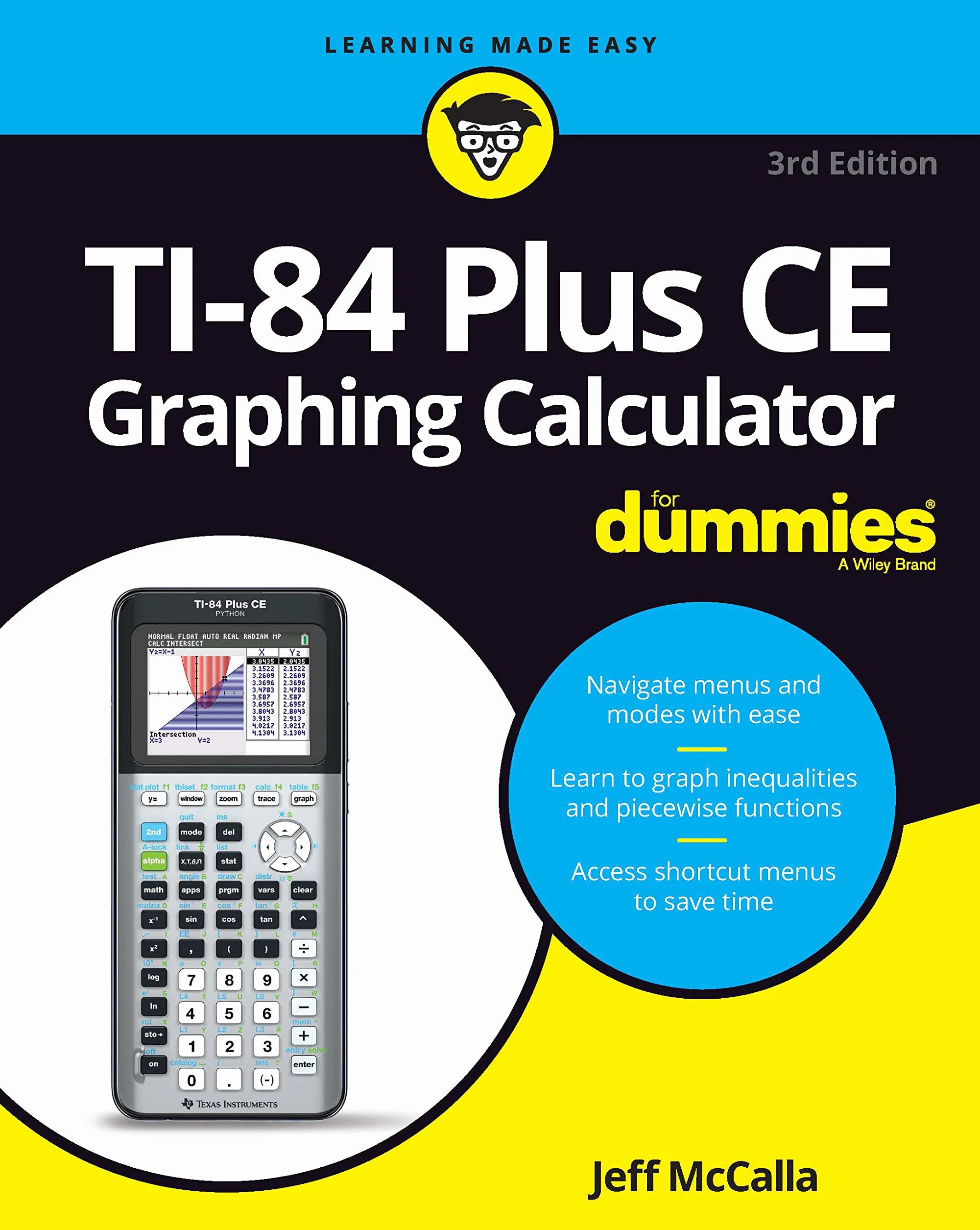 Ti-84 Plus CE Graphing Calculator for Dummies